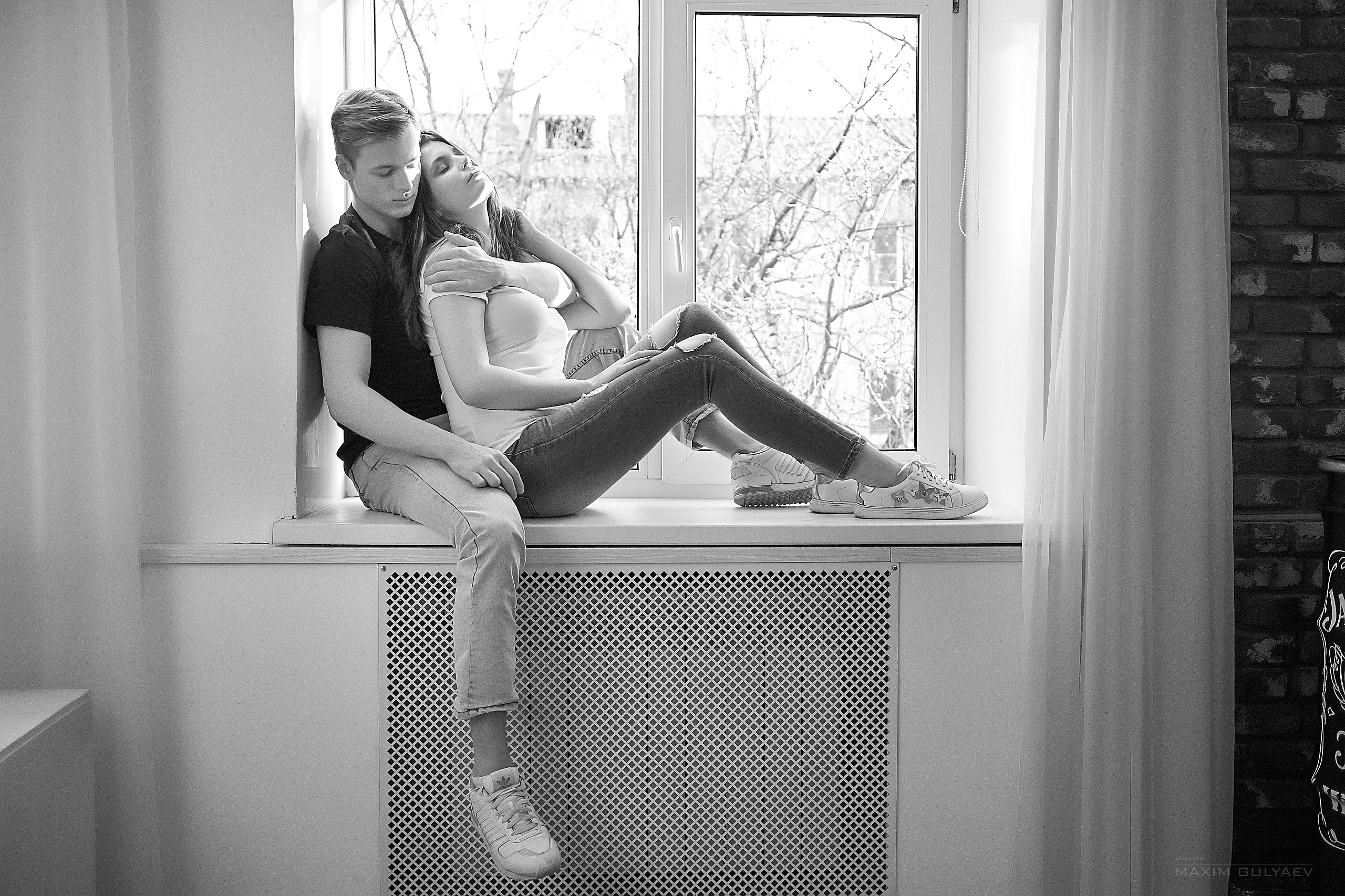 Романтичная фотосессия истории любви