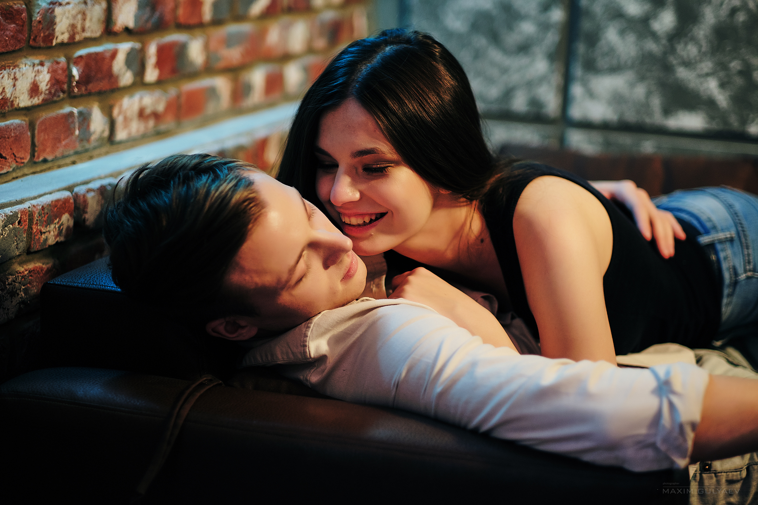 Романтичная фотосессия истории любви