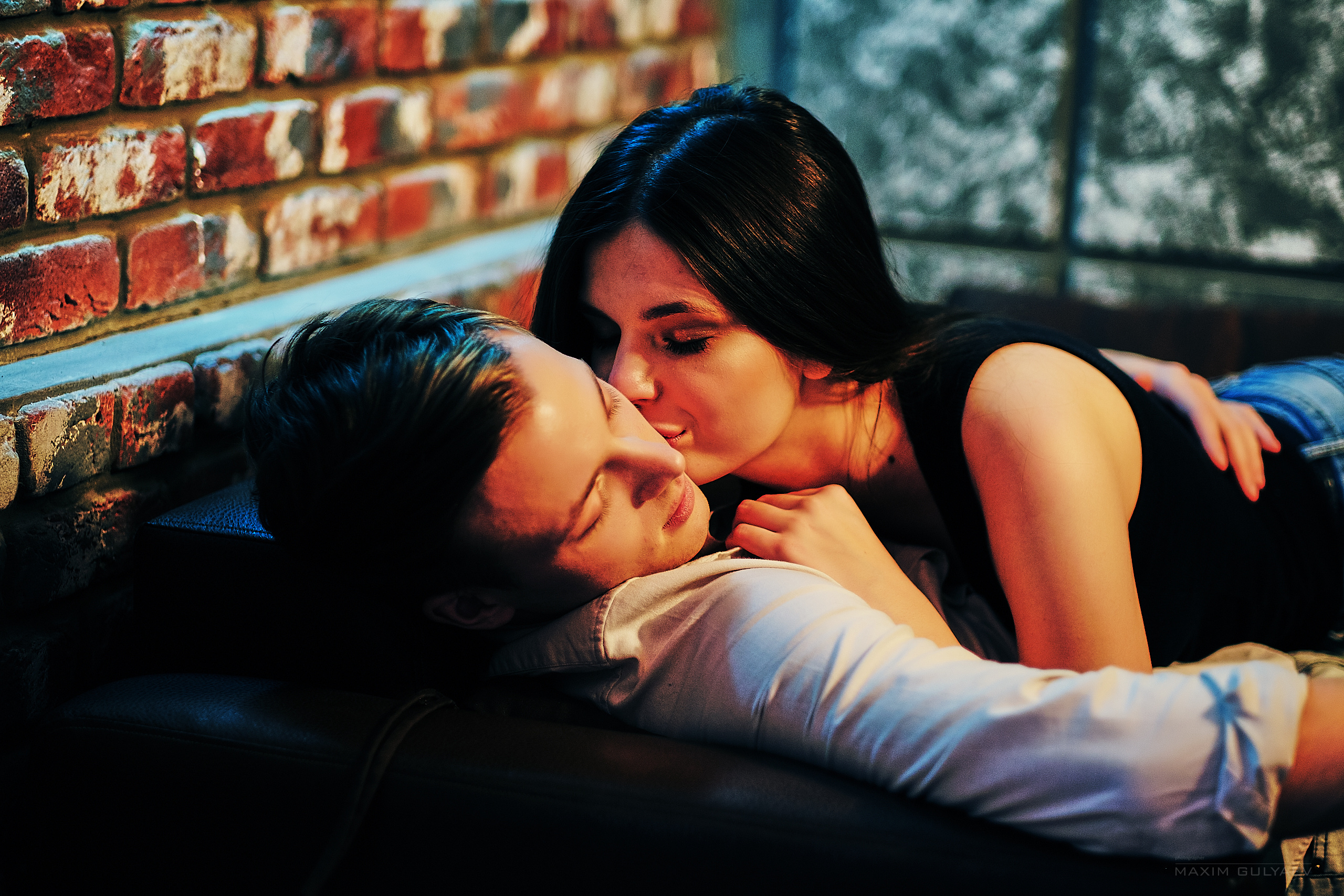 Романтичная фотосессия истории любви