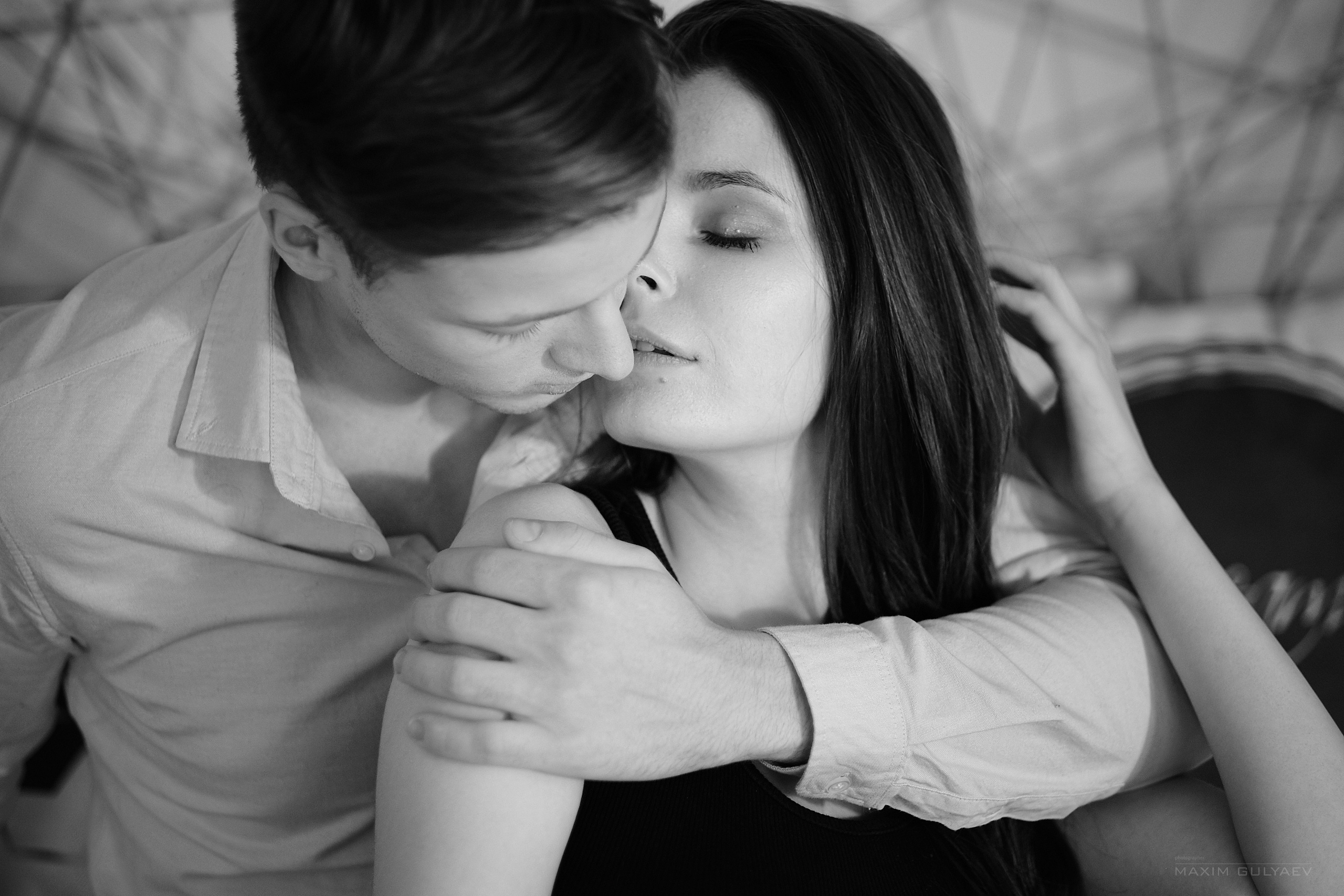 Романтичная фотосессия истории любви