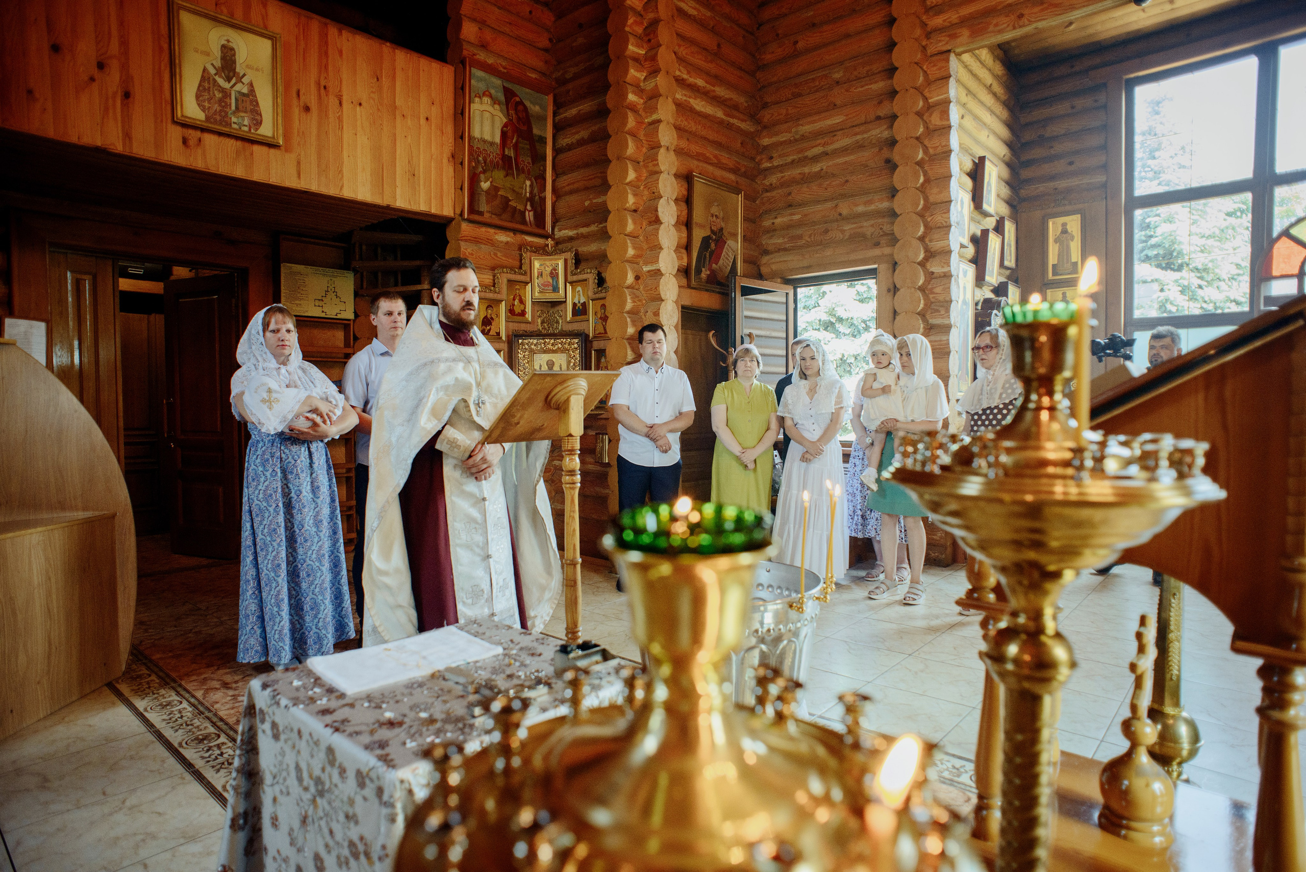 Крещение Алеси. Королева Елена Свадебный и семейный фотограф в Туле