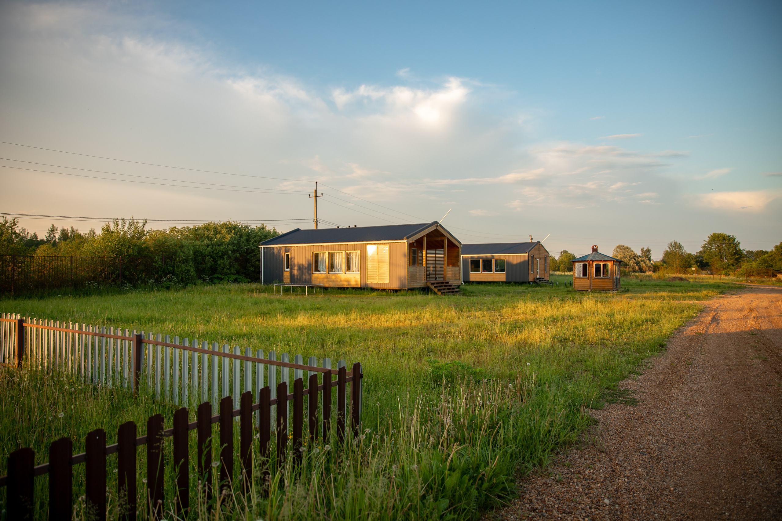 База отдыха в Тверской области. Территория. Фотограф недвижимости и контент-съемки в СПб
