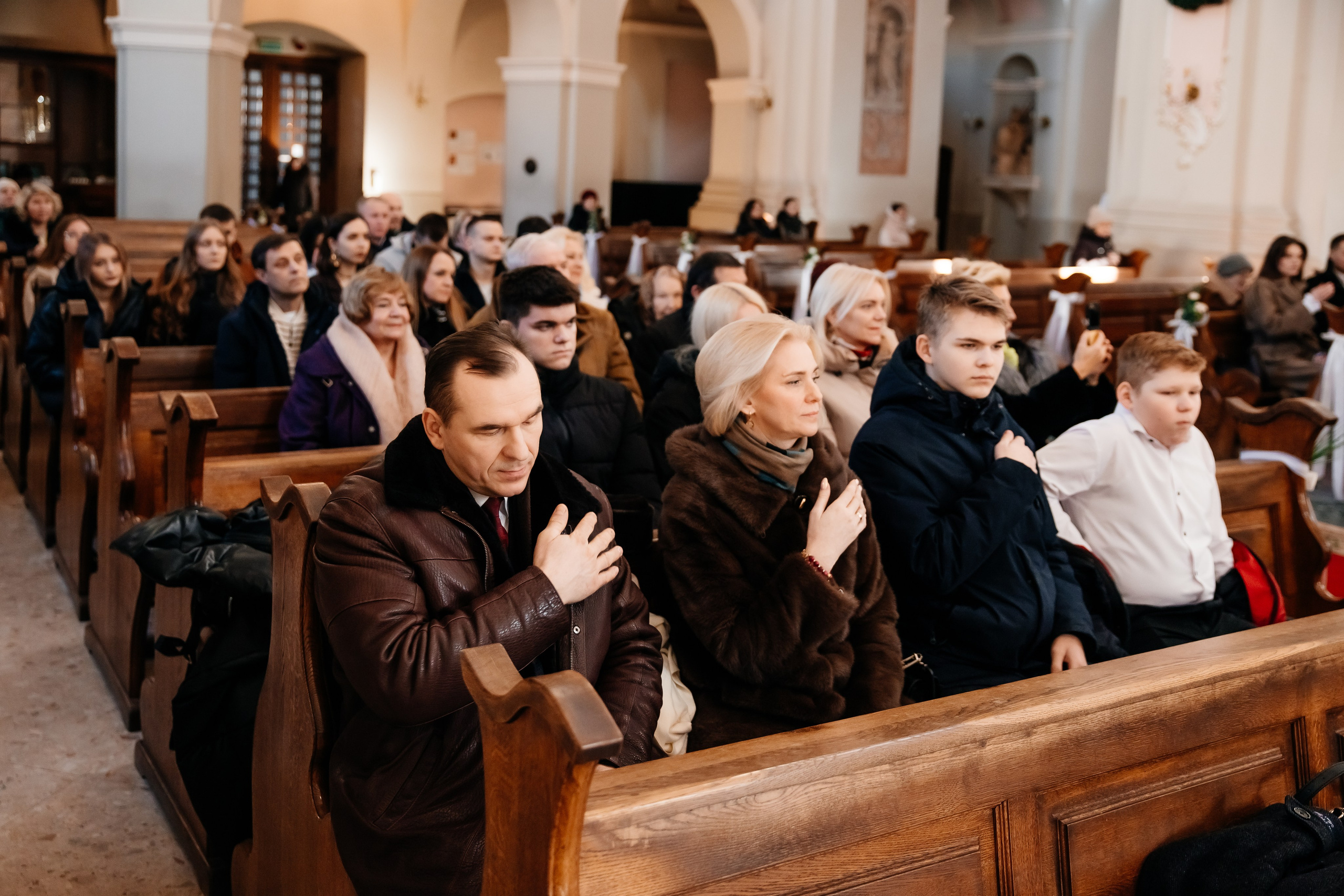 Крещение Софии. Архикафедральный костел Имени Пресвятой Девы Марии. Фотограф ВИКА МЕДУЗА