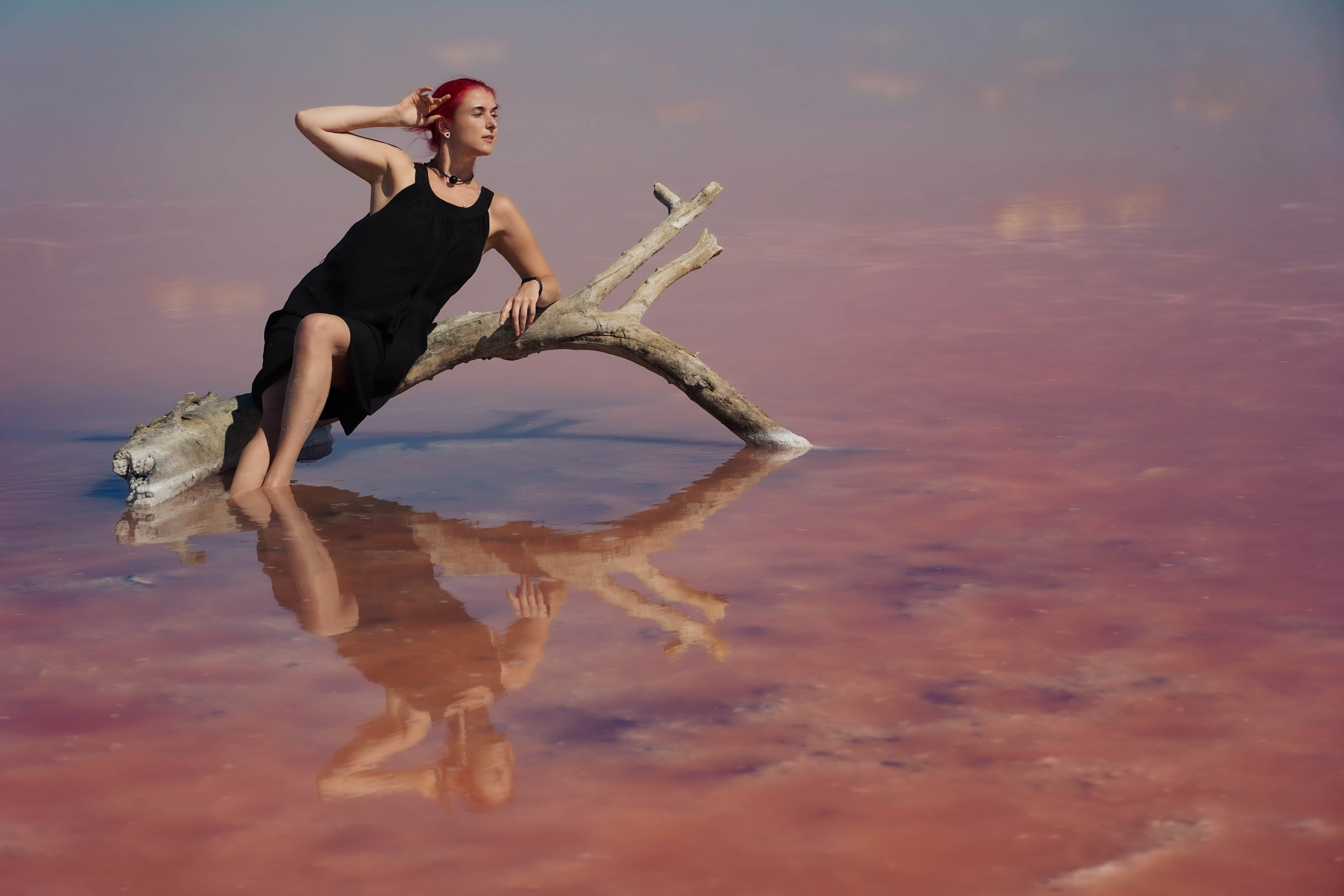 Розовая соль. AI художник и фотограф Ольга Косина