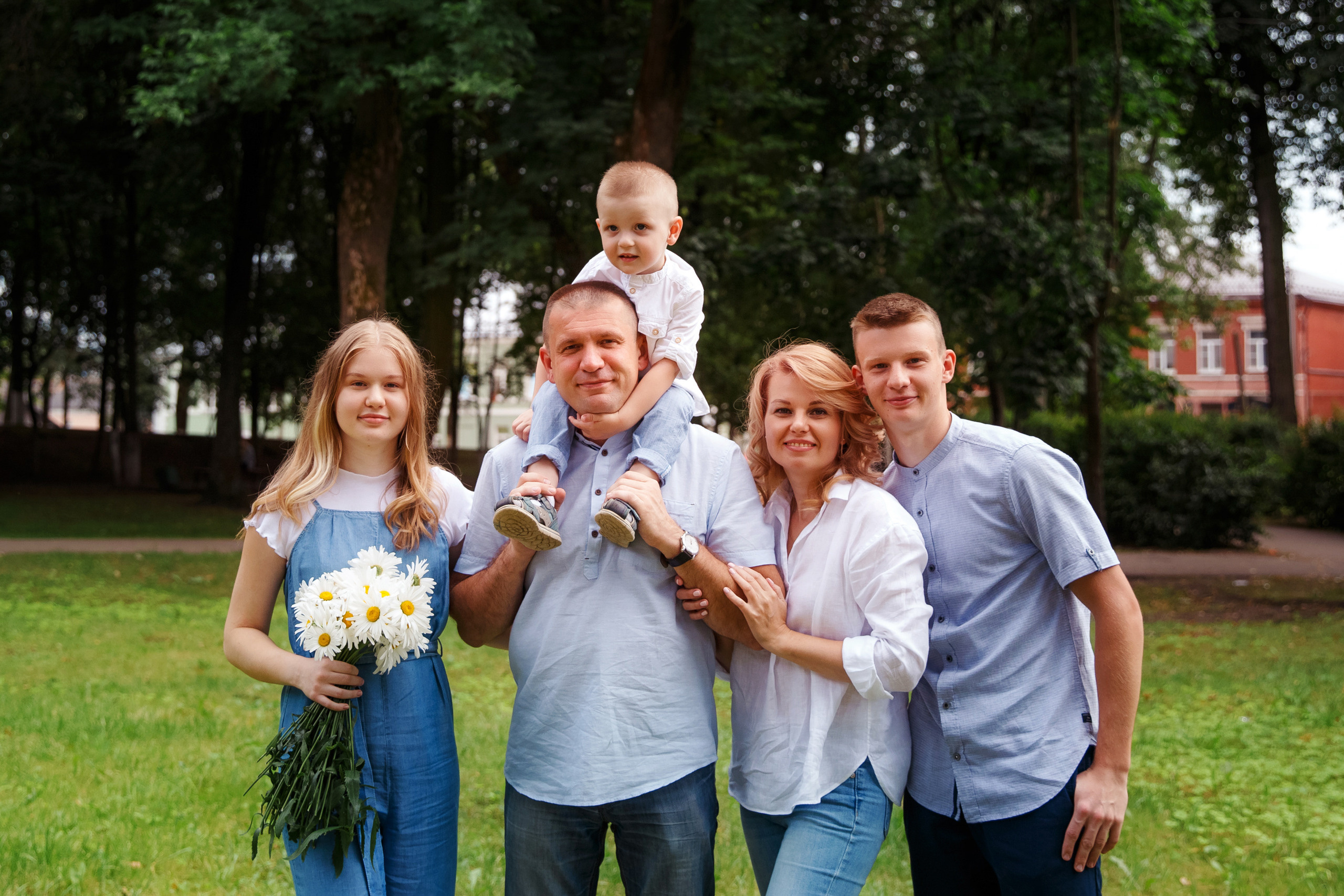 Большая семья. Женский и семейный фотограф Елена Петрова