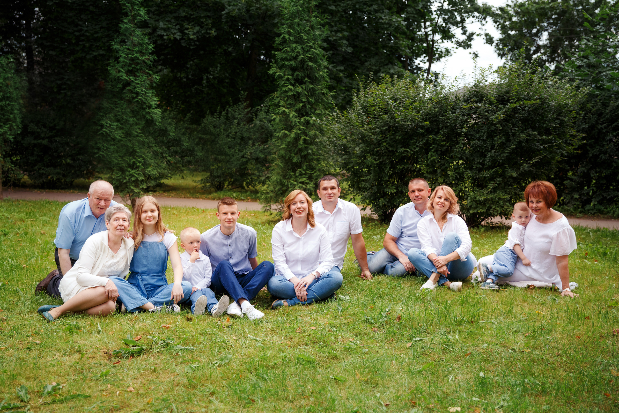 Большая семья. Женский и семейный фотограф Елена Петрова