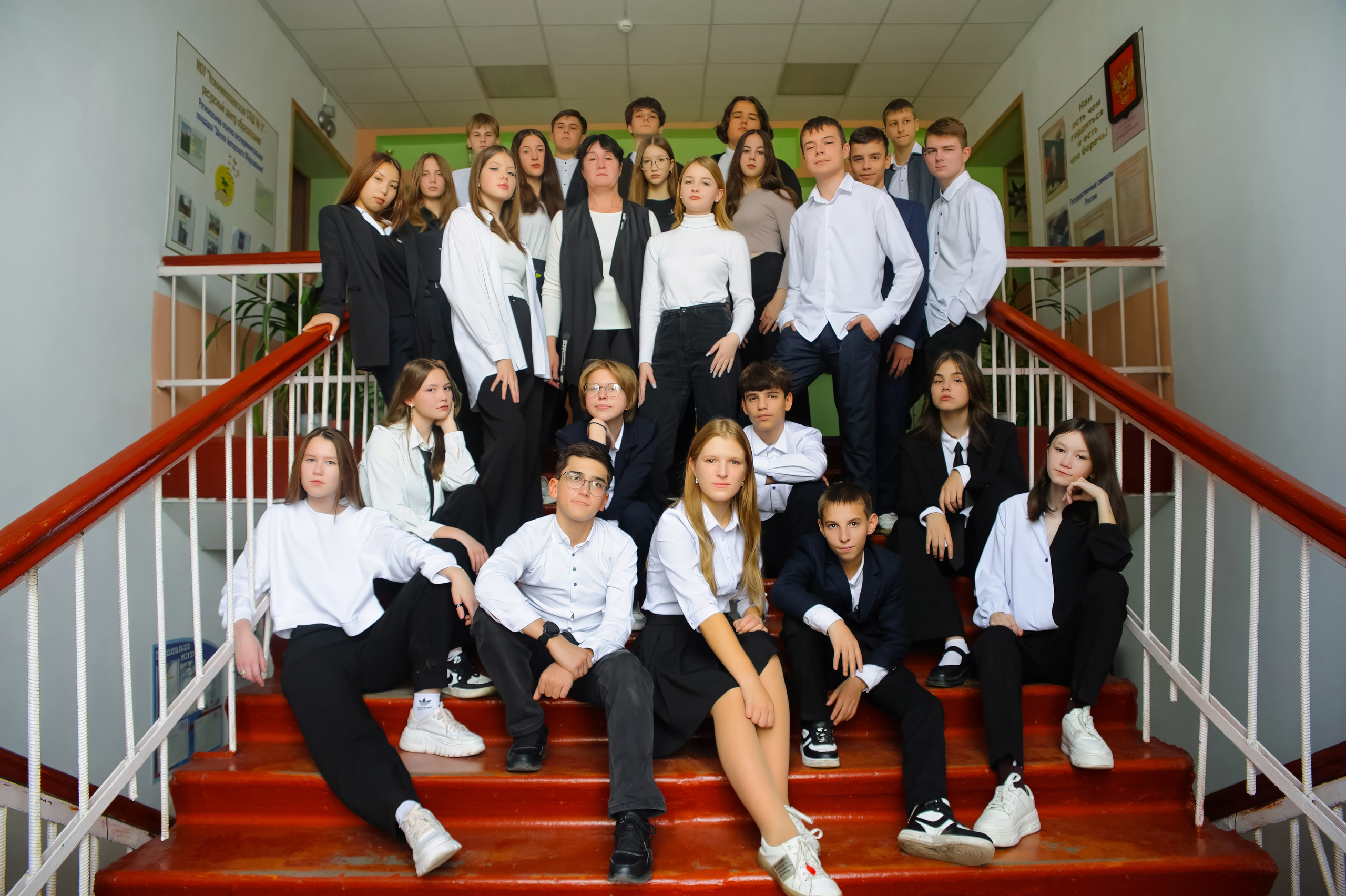 Общее фото. Выпускные альбомы. Фотограф Ксения Борисова