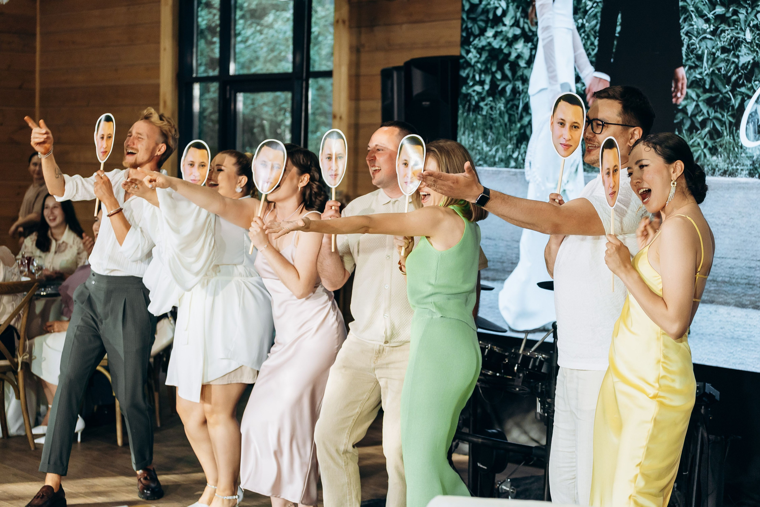 свадебный банкет в Казани. Площадка Веранда Лес. Свадебный фотограф Казань
