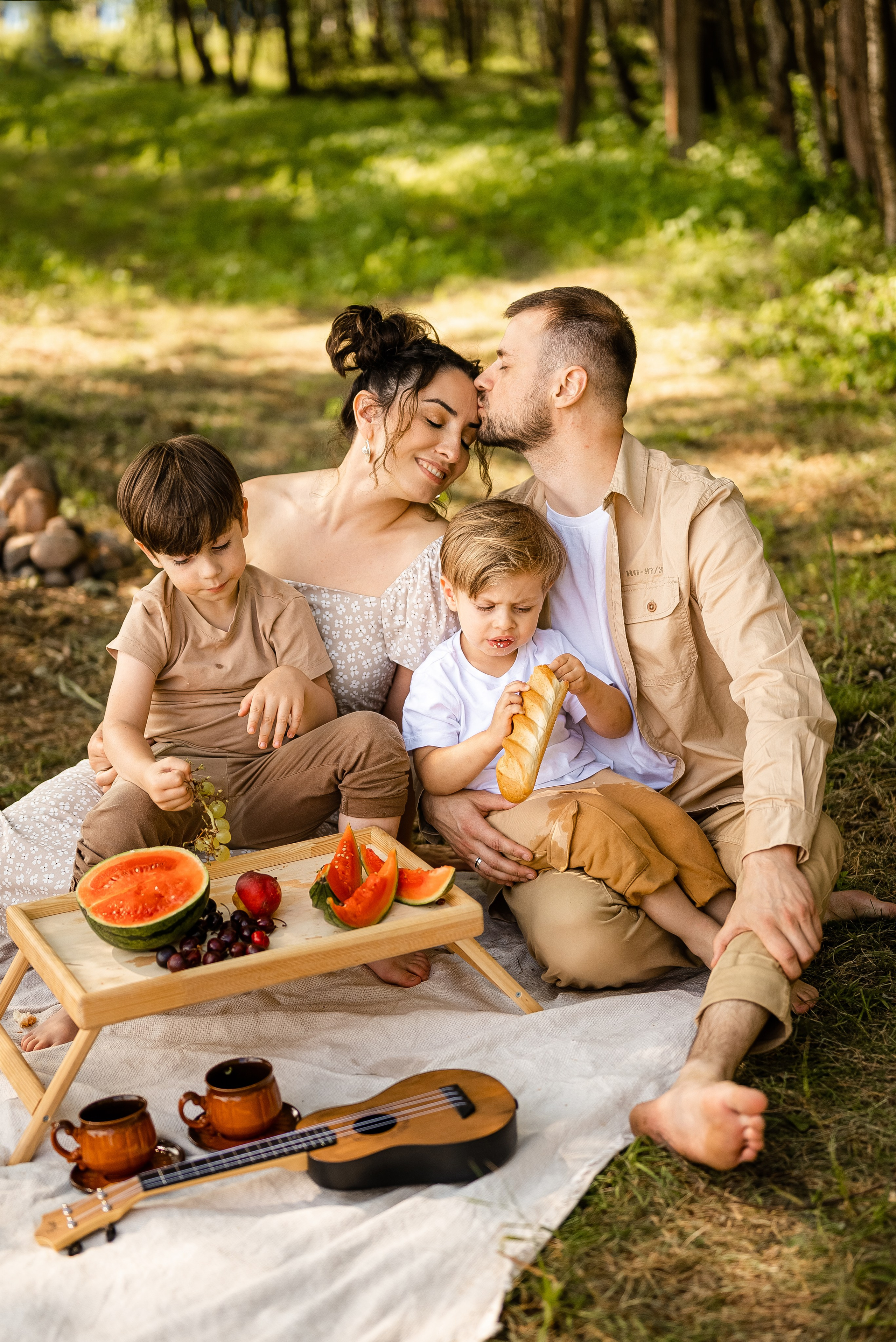 Лето, пикник, арбуз, вода…. Свадебный и портретный фотограф в Минске Наташа Каракулова