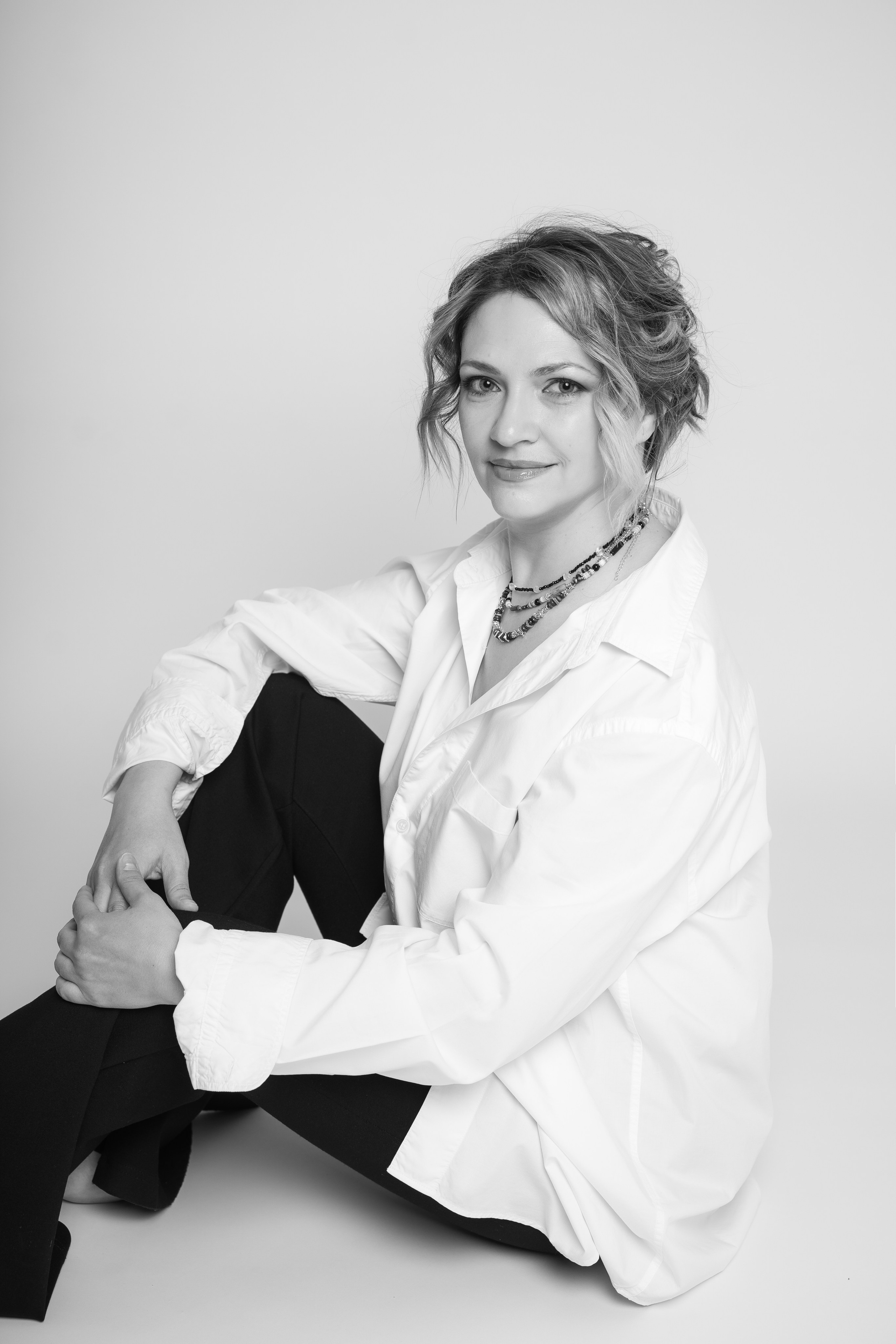 Черно-белая фотосессия