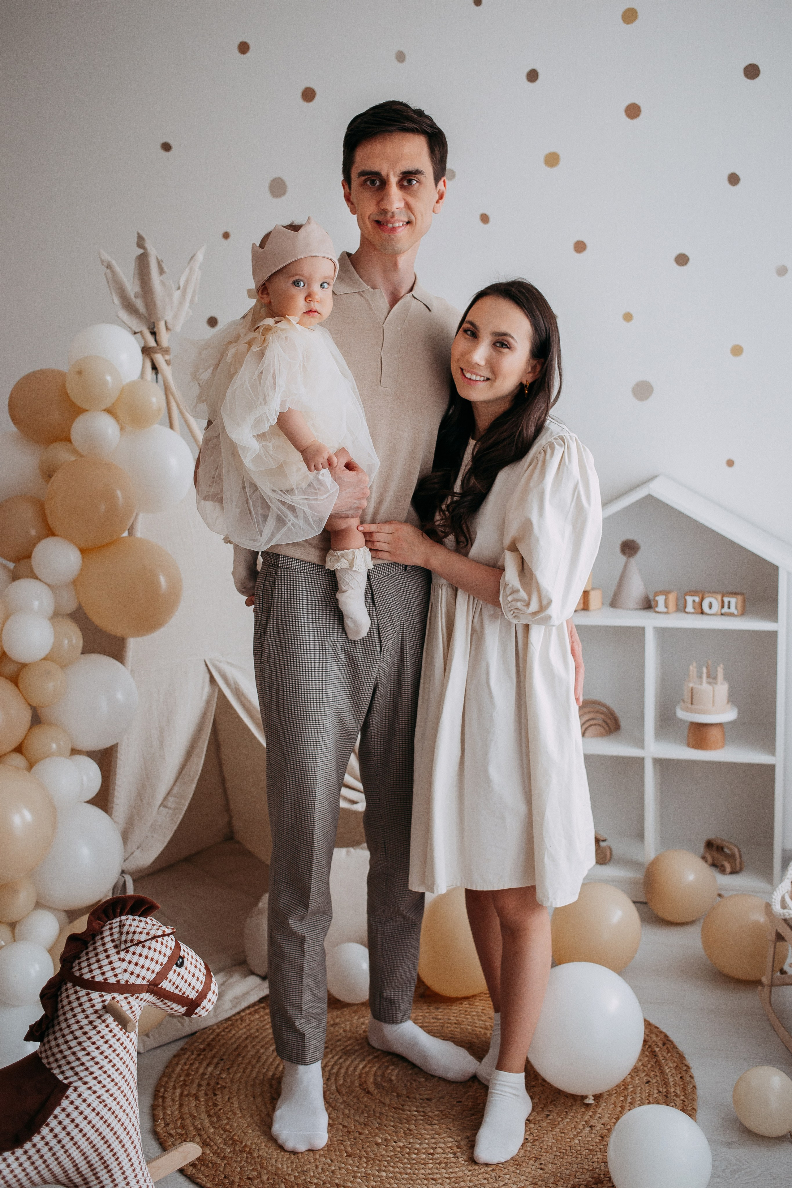 Мирочке 1 годик. Фотограф в Санкт-Петербурге Гарипова Валерия