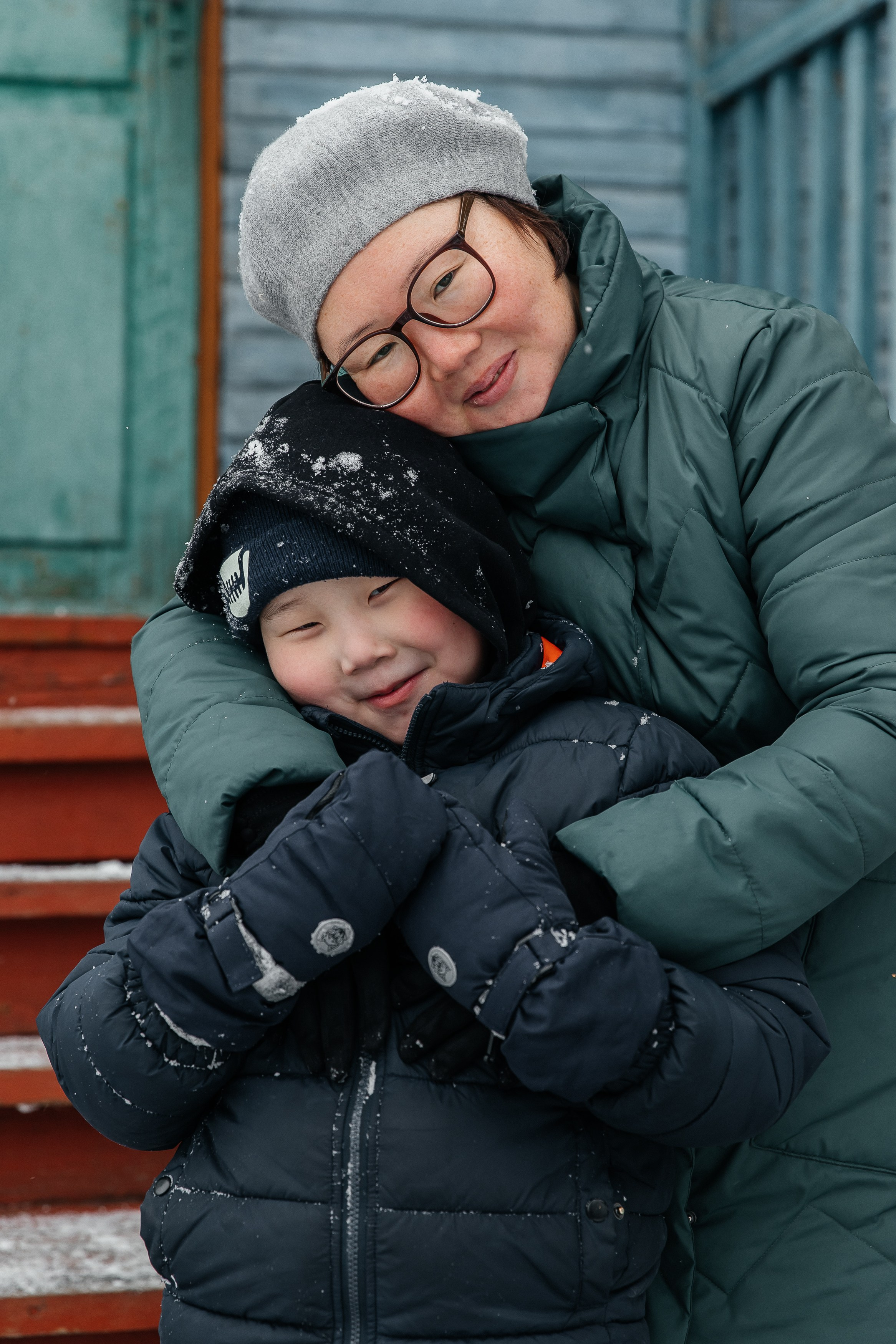 Степановы. Воронистая Анастасия. Фотограф Якутия, Томпонский район