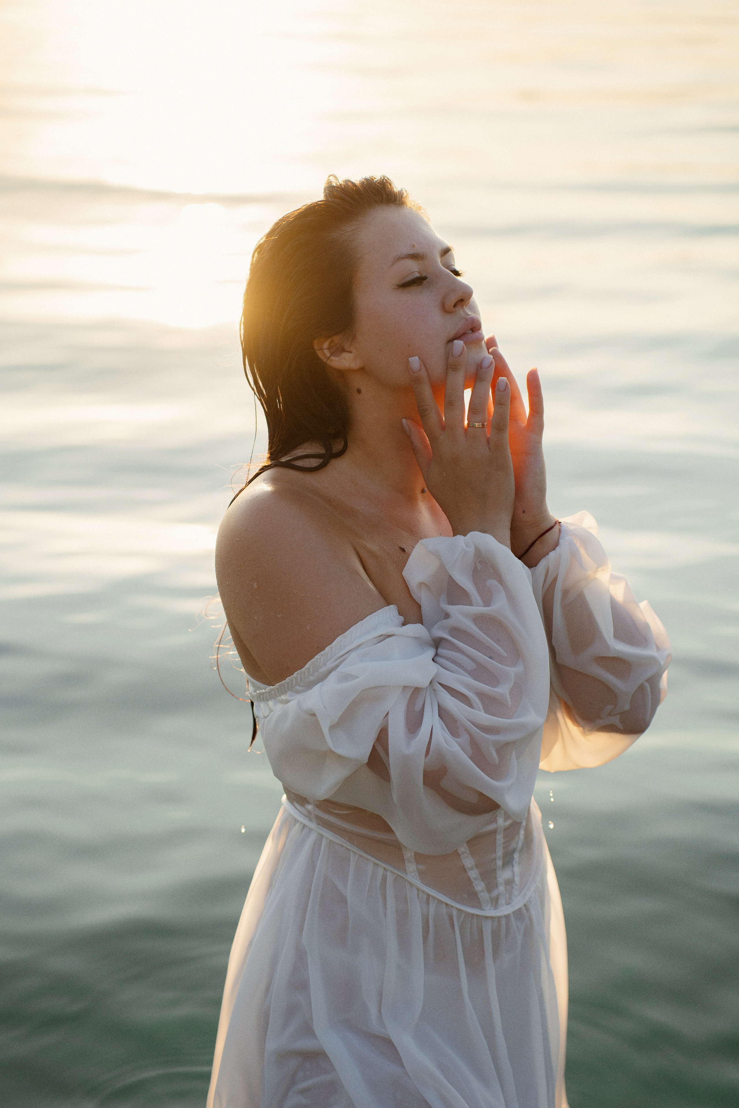 Ирина. Съемка на закате у озера. Яна Орехова. Фотограф в Томске