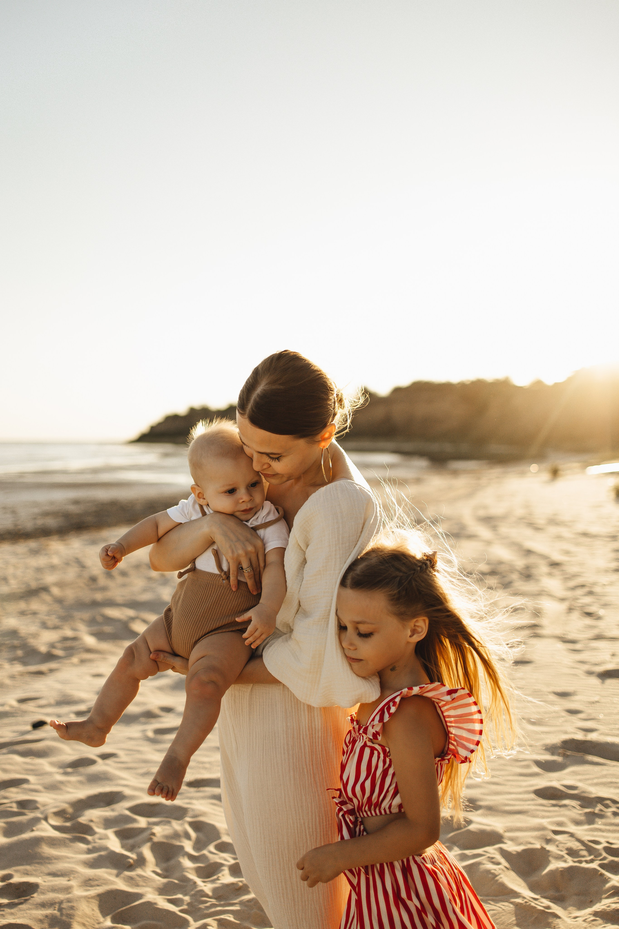 Летняя история на берегу. Семейный и детский фотограф, таганрог, ростов-на-дону