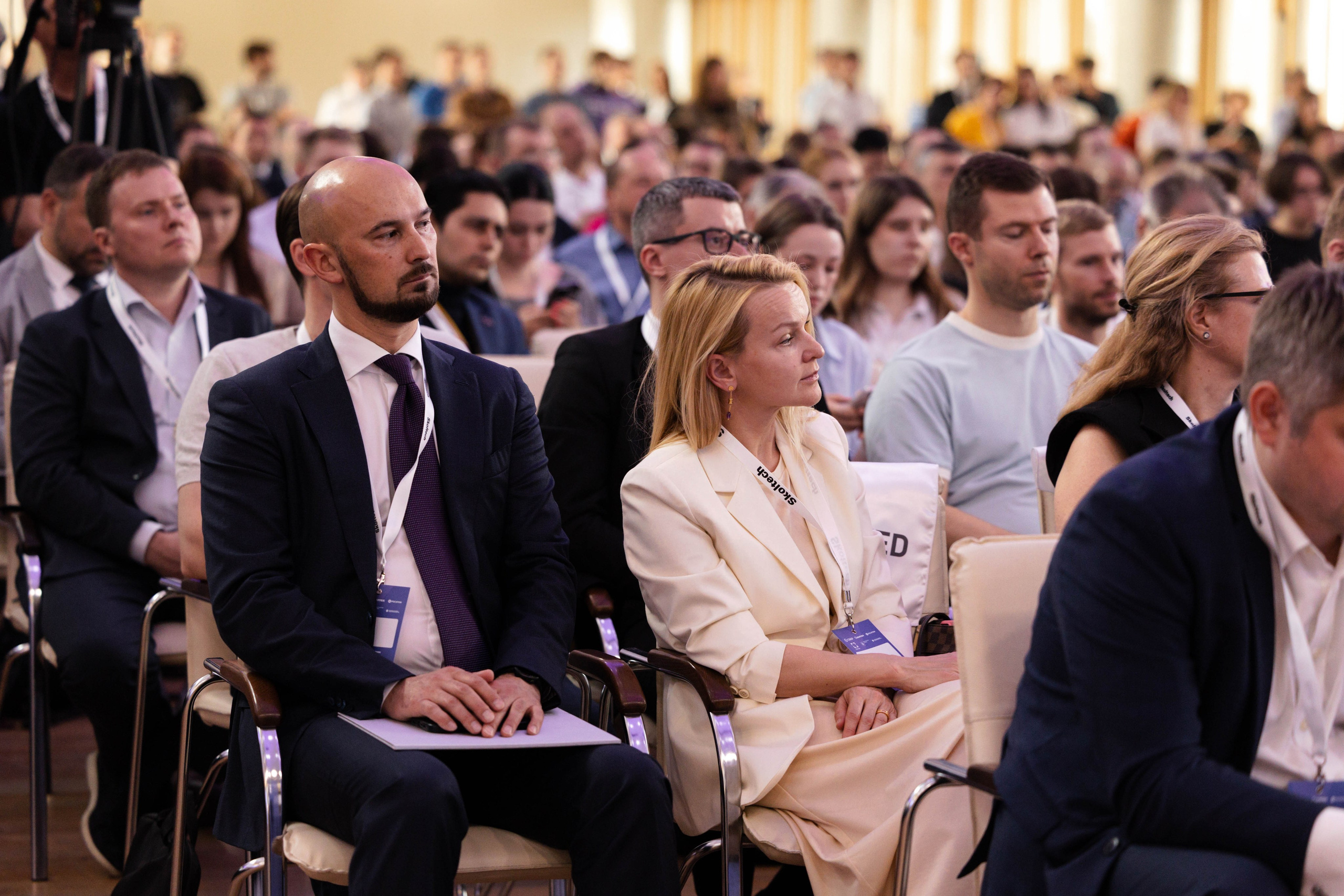 Конференция Сколтеха «Фронтиры Прогресса». Фотограф Юлия Назарова