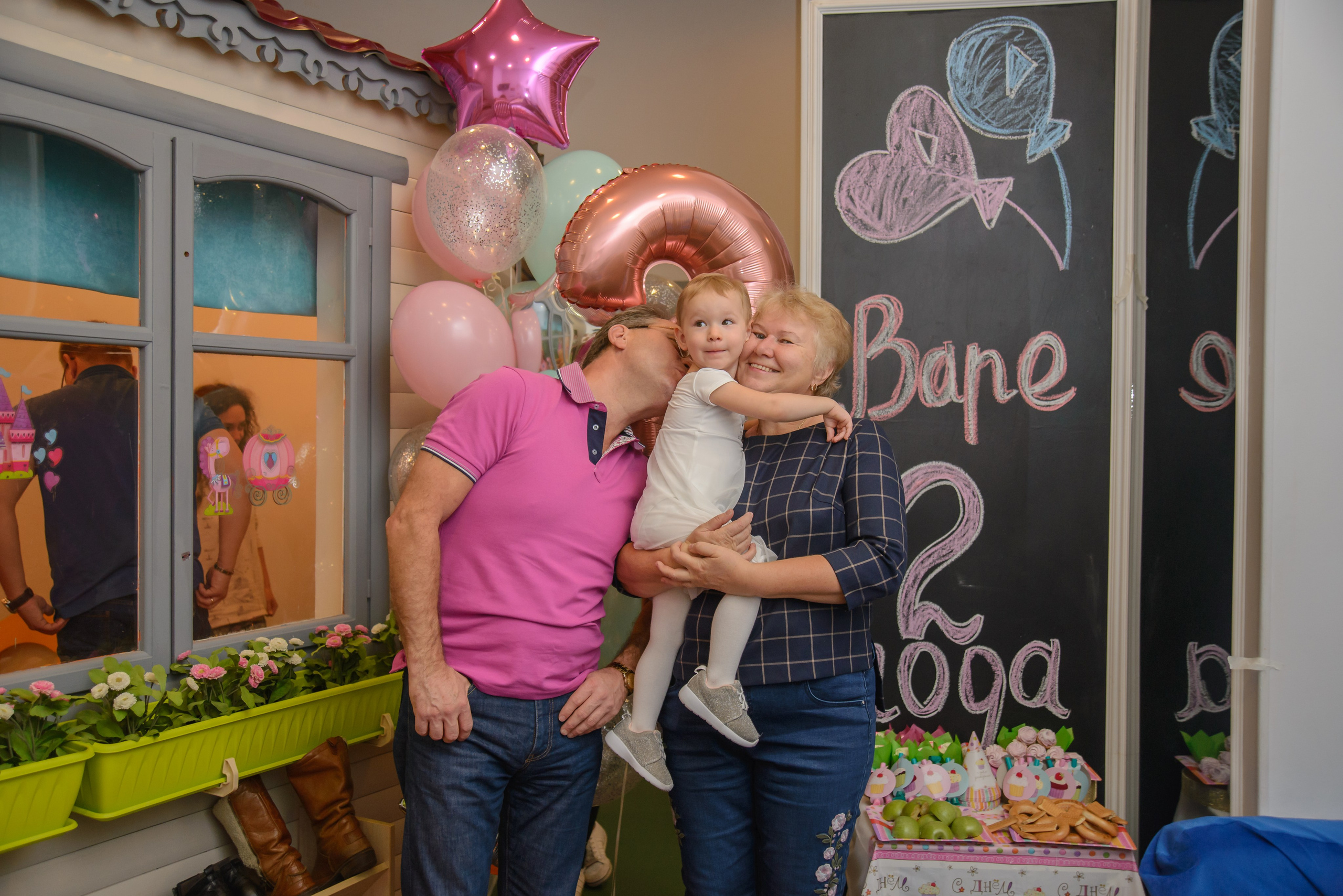 Детский день рождения_2 года Вареньке