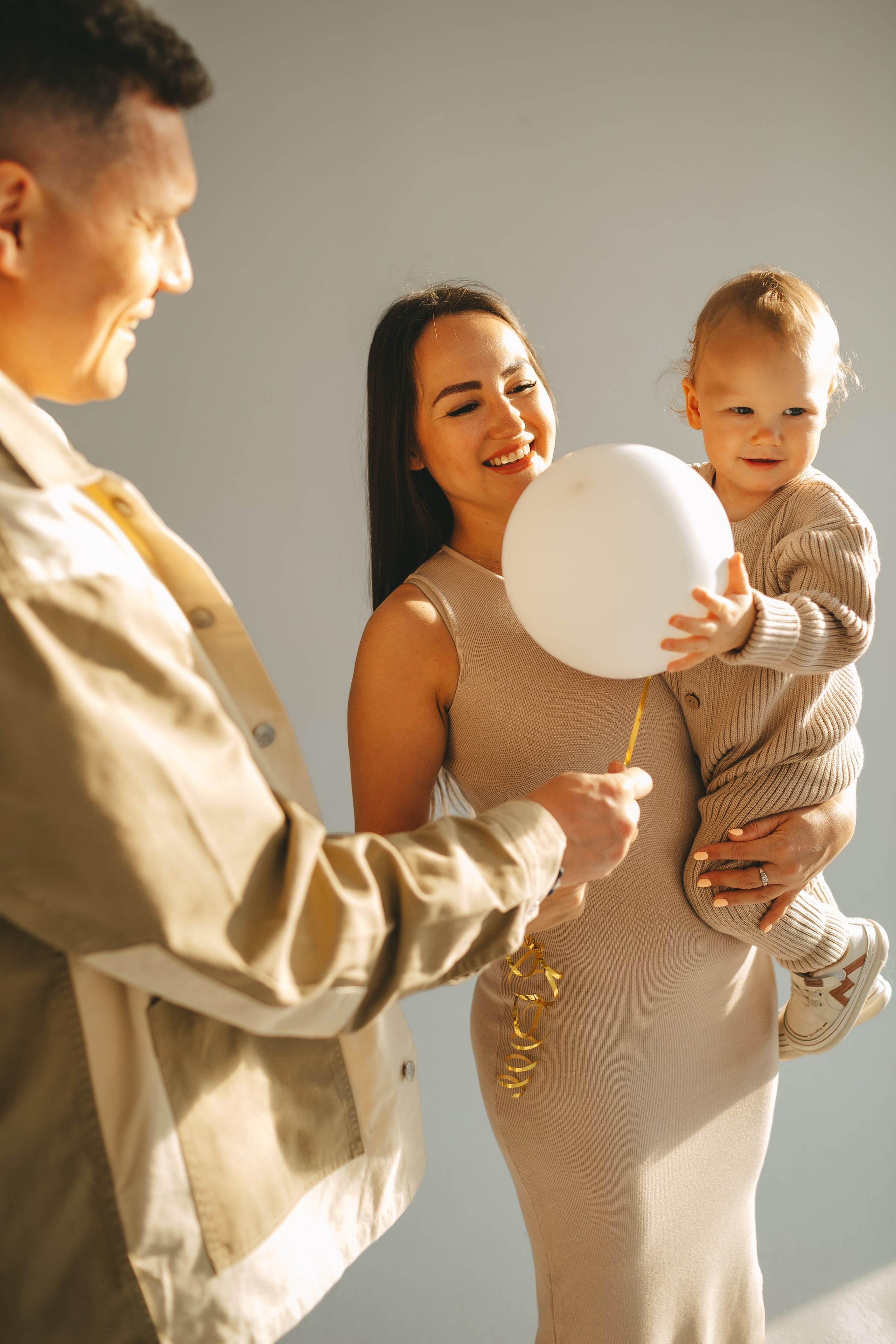 Семейная фотосессия в студии. Семейный и детский фотограф и видеограф в Москве, Дрокина Наталья
