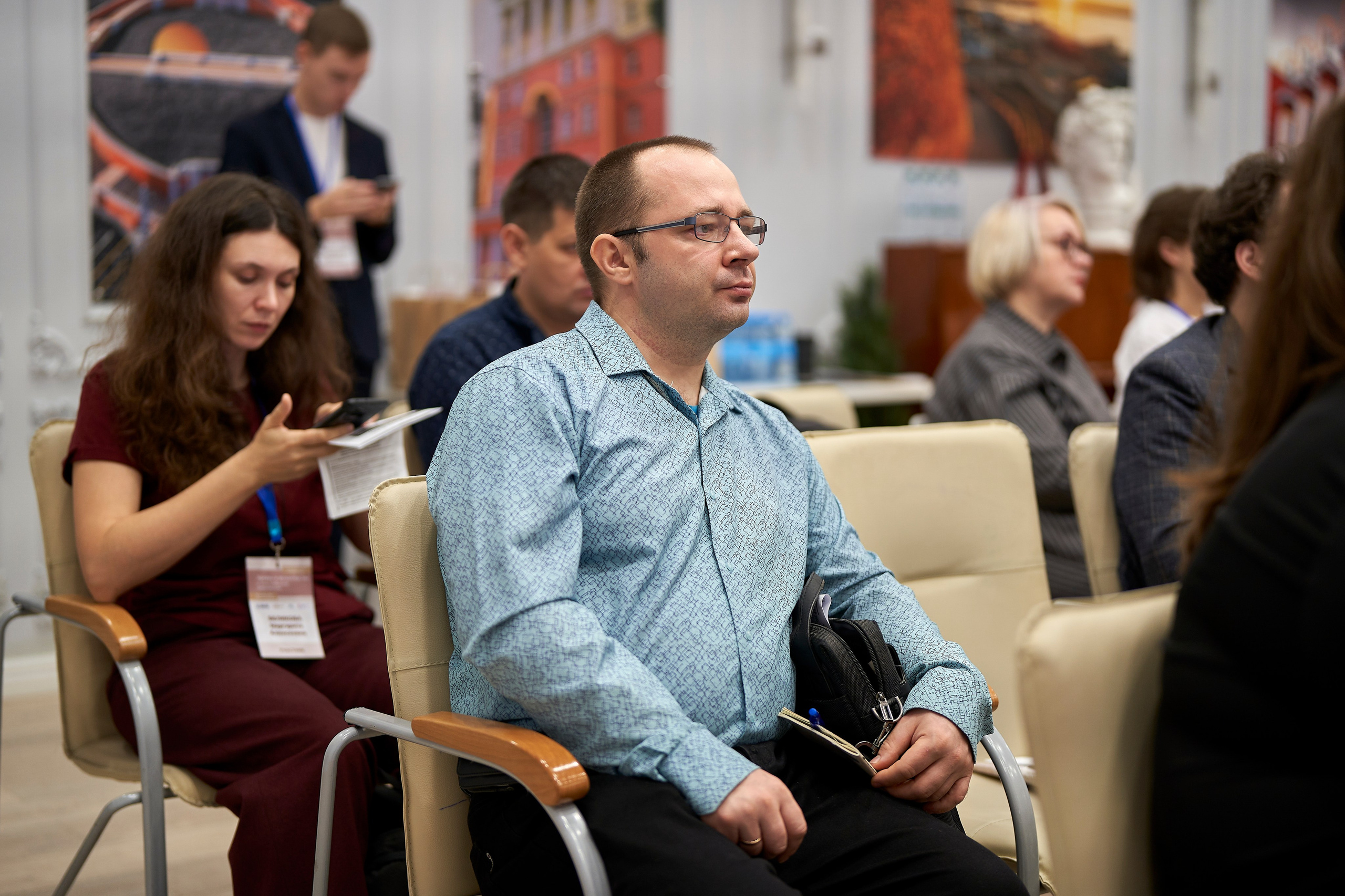 Межрегиональная конференция «Архивы и волонтерство в эпоху глобальной цифровизации». Репортажный фотограф Вилянов Евгений. Нижний Новгород