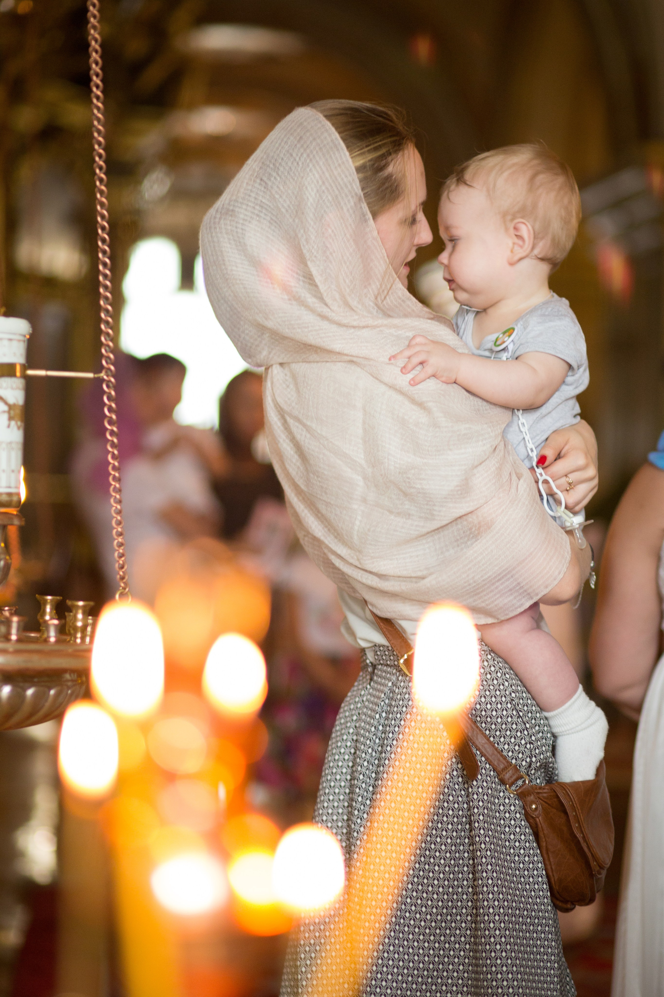 Крещение Олега. Фотограф Александр Заломаев