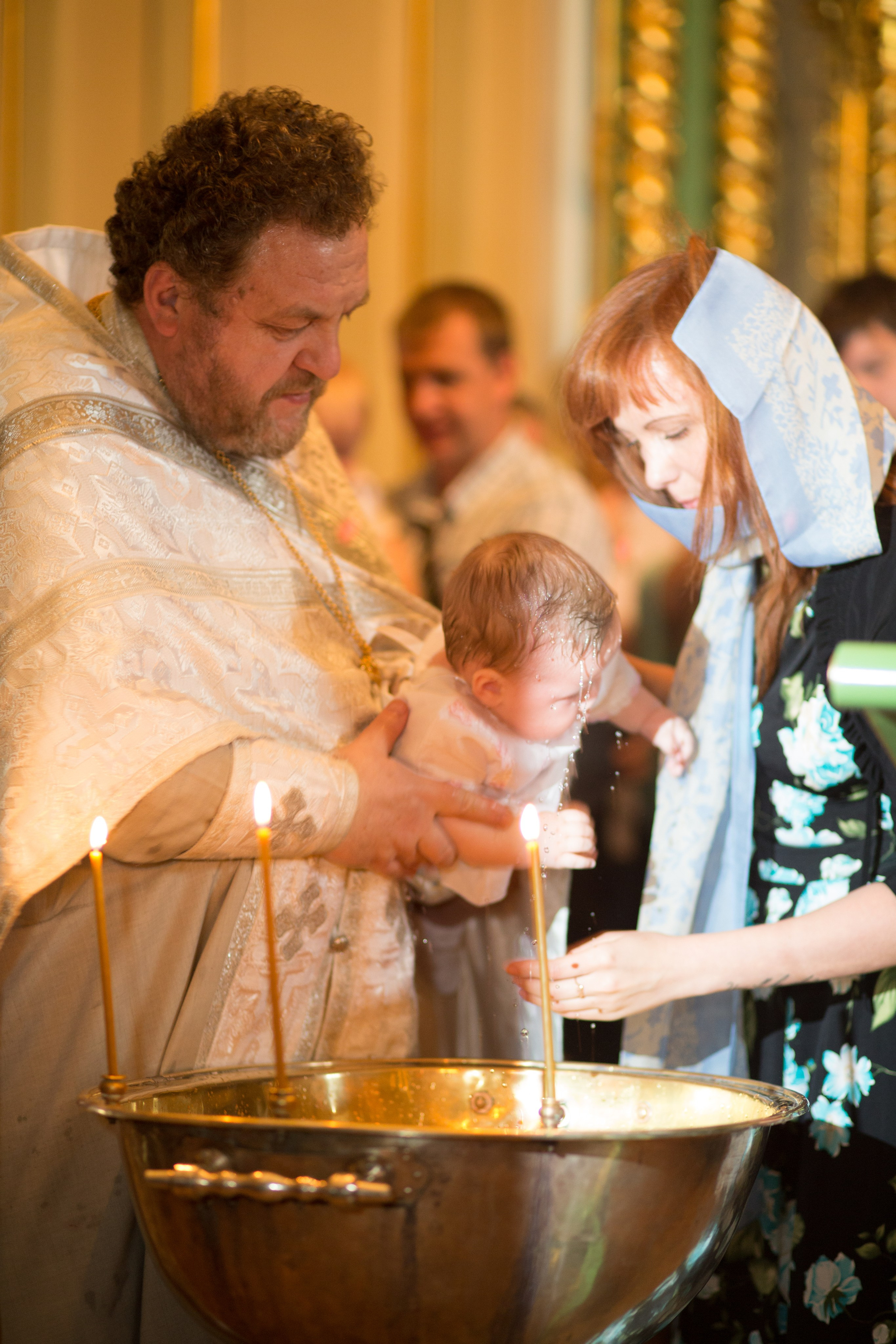 Крещение Олега. Фотограф Александр Заломаев