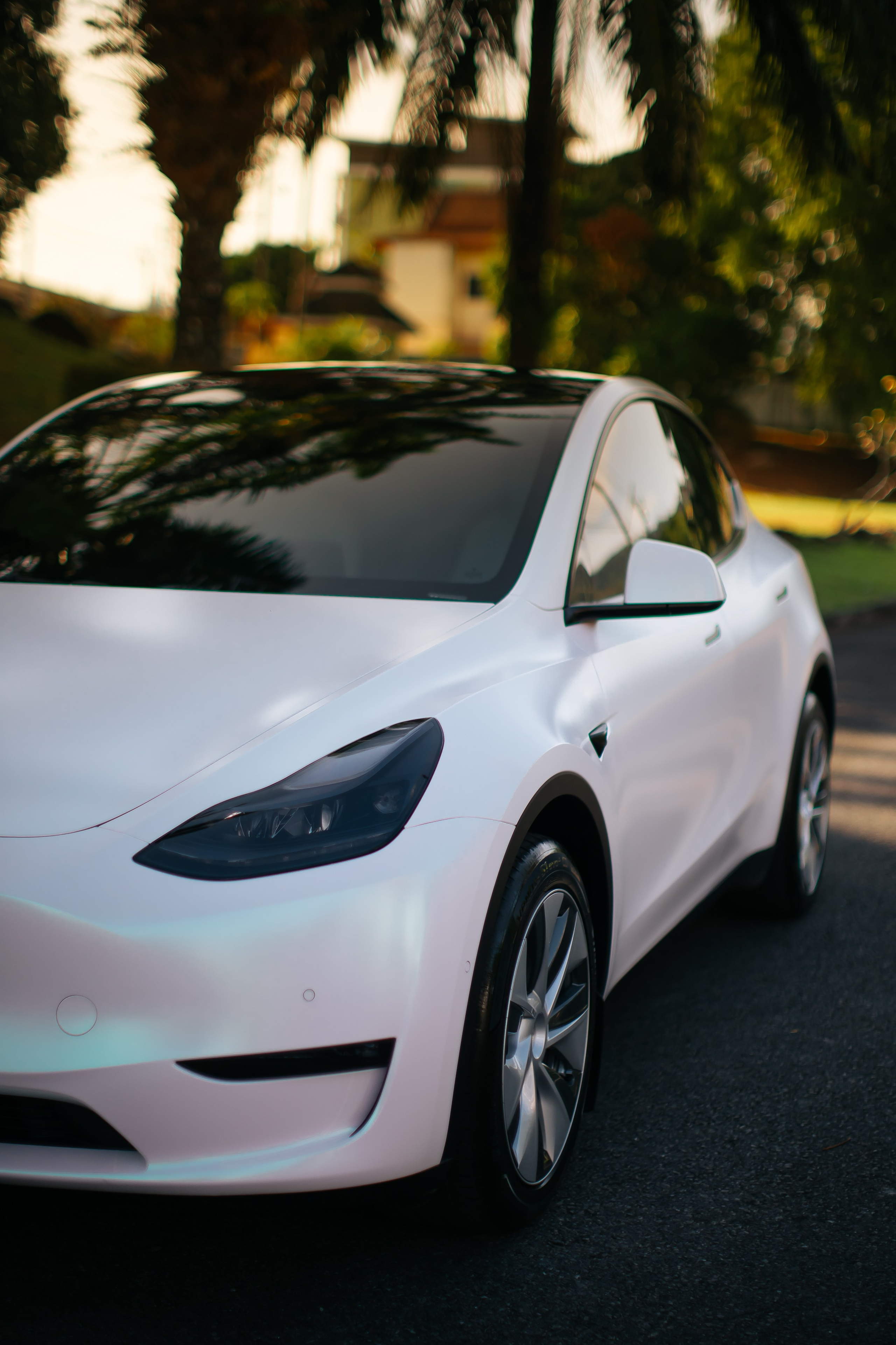 Tesla Model 3 Pearl. Фотограф в на Пхукете Сергей Войлоков
