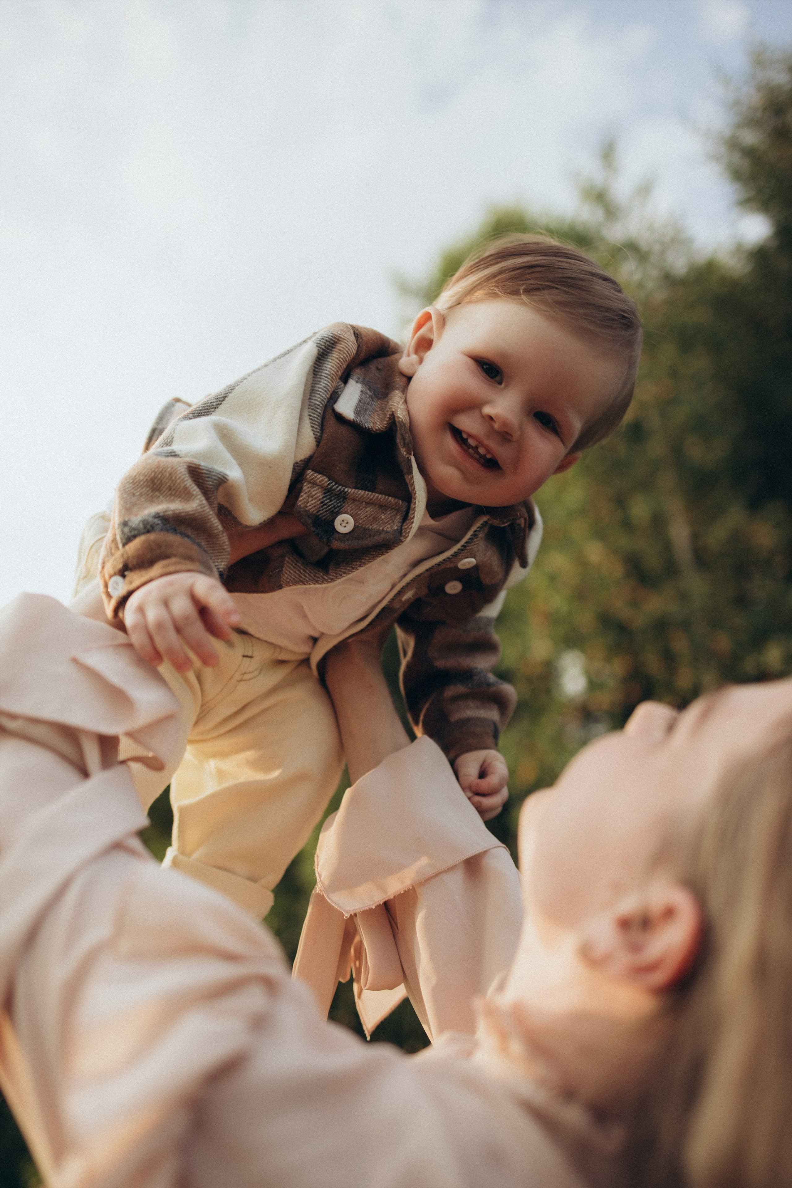 Про маленького Макара, его маму и папу 😊. Фотограф Елена Рябцева