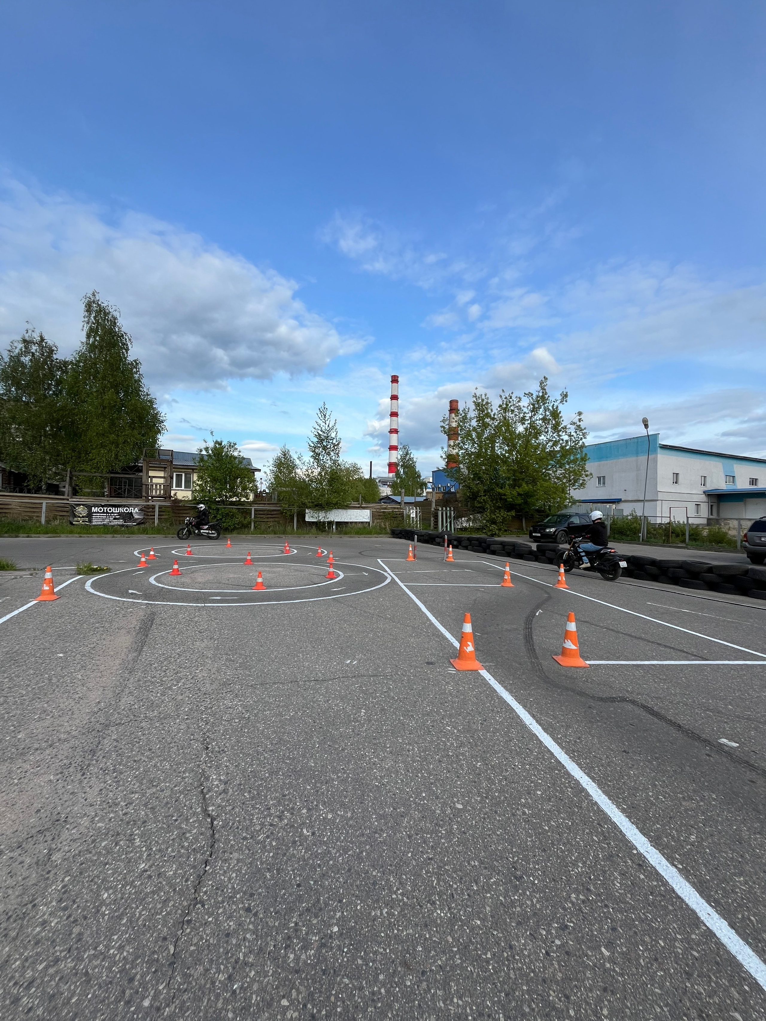 ТРЕНИРОВКИ. МОТОШКОЛА в городе Витебске. Обучение категории А и А1