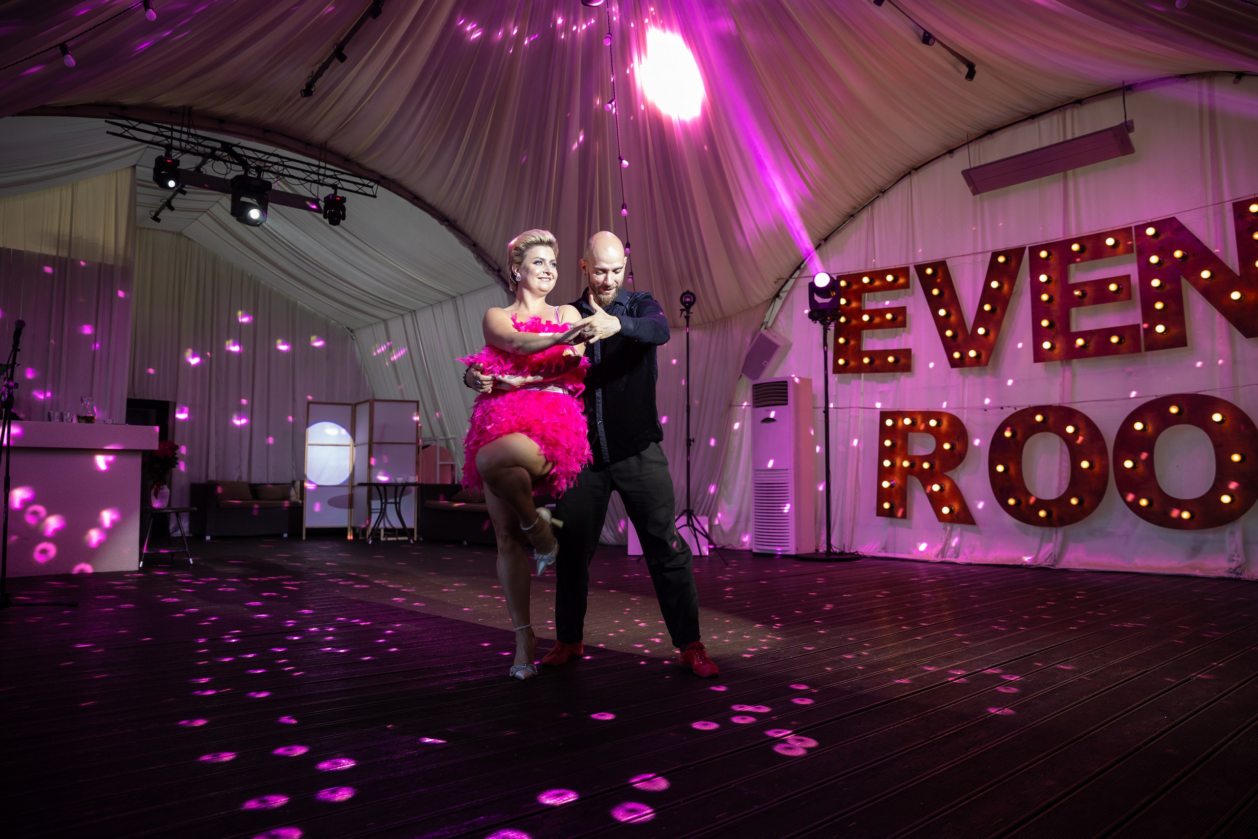 День рождения школы танцев в Event roof. Фотограф на корпоратив Спб / Москва