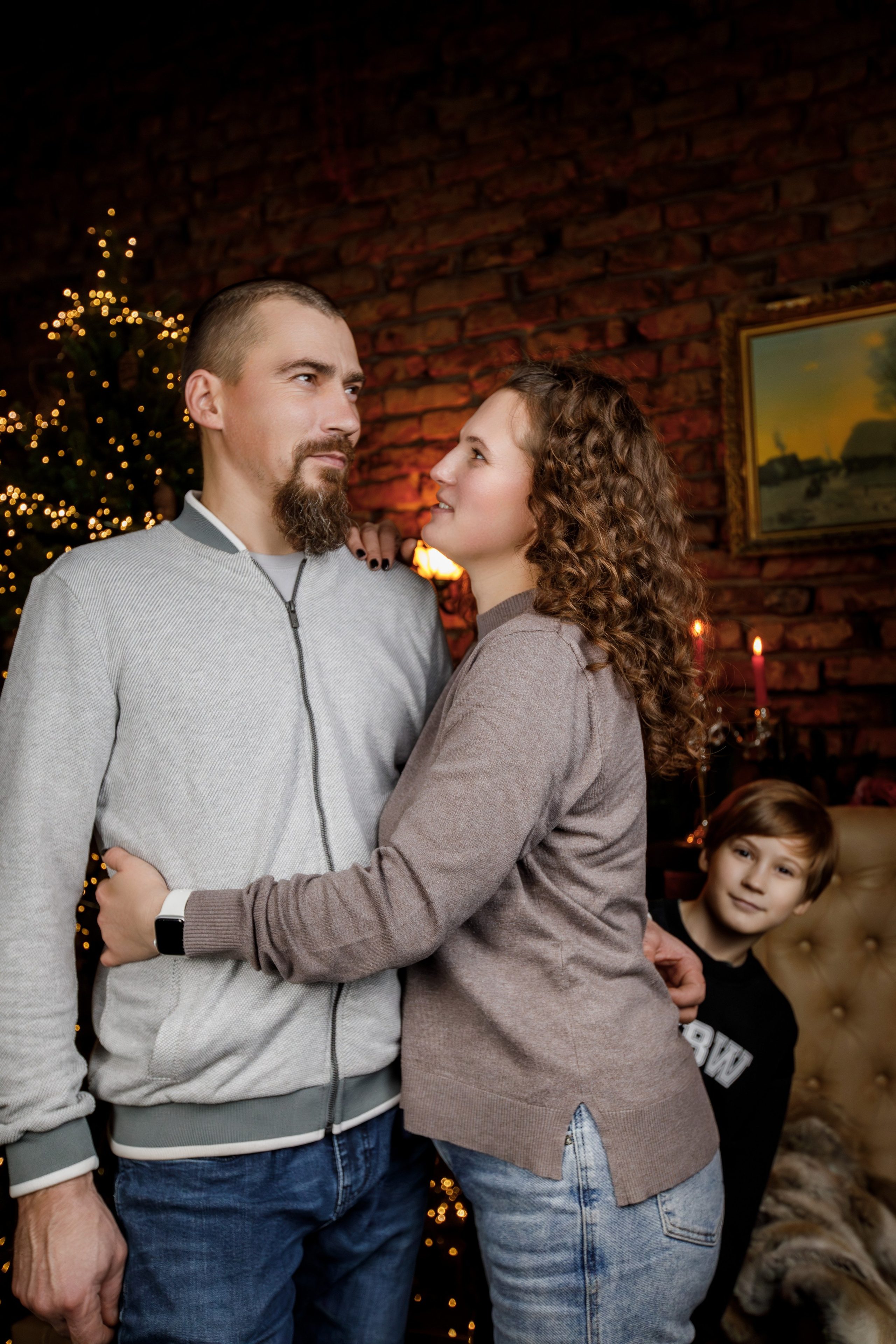Семья в новом году. Фотограф Екатерина Козловская