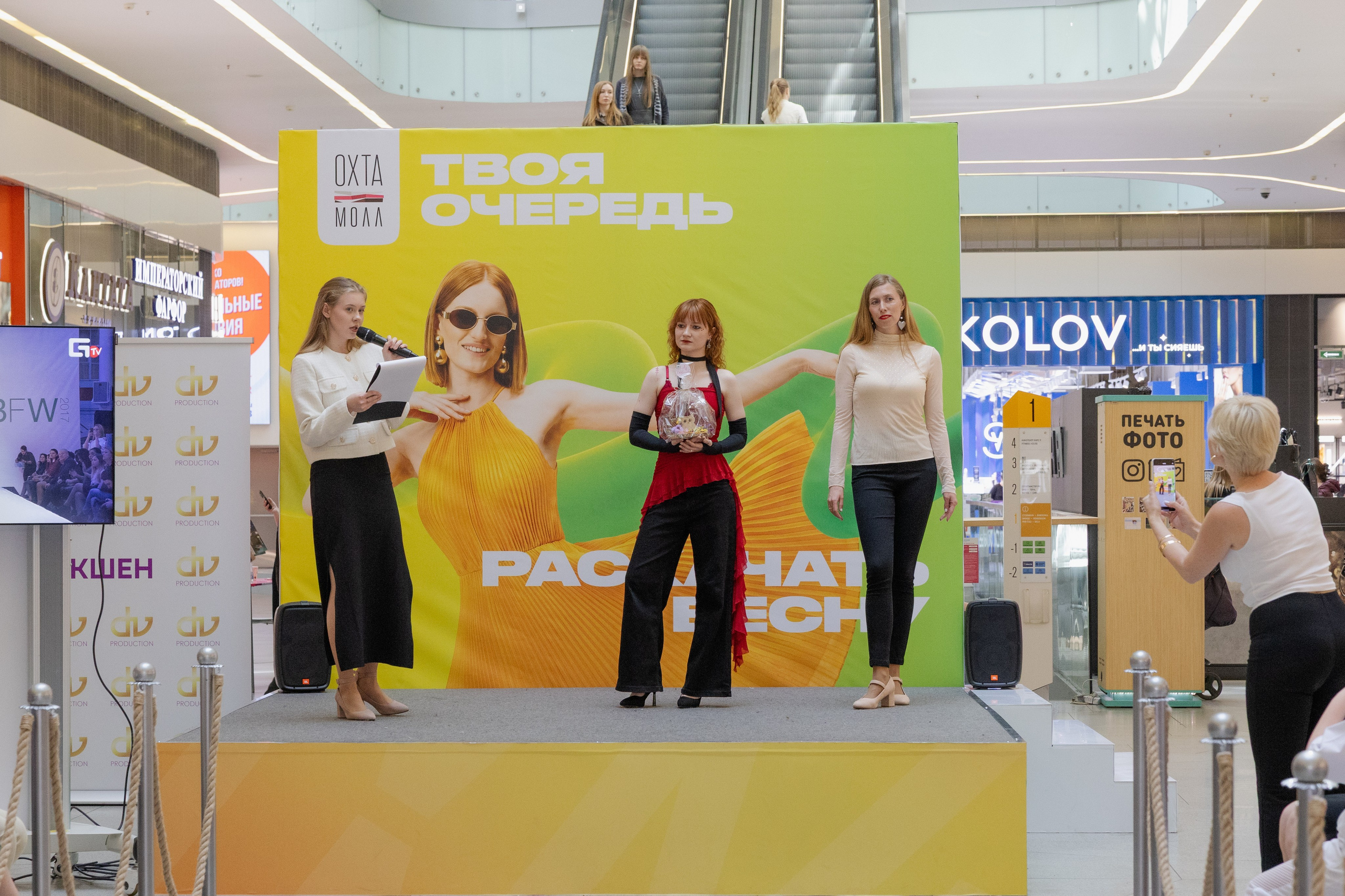 Дефеле у ДВ Прадакшн. Фотограф в Санкт-Петербурге Козырь Олеся
