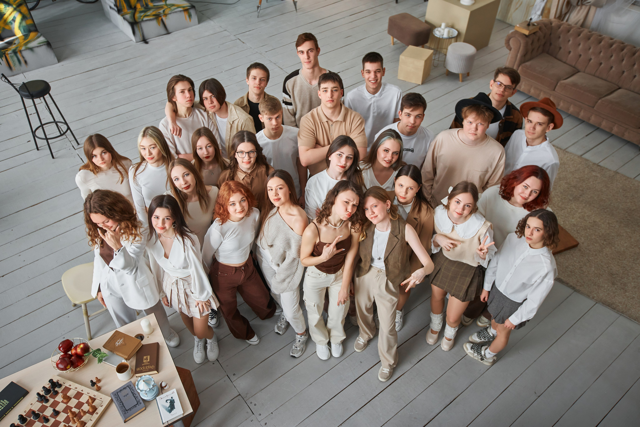 Групповая съёмка. Выпускные альбомы в городе Курган для всех