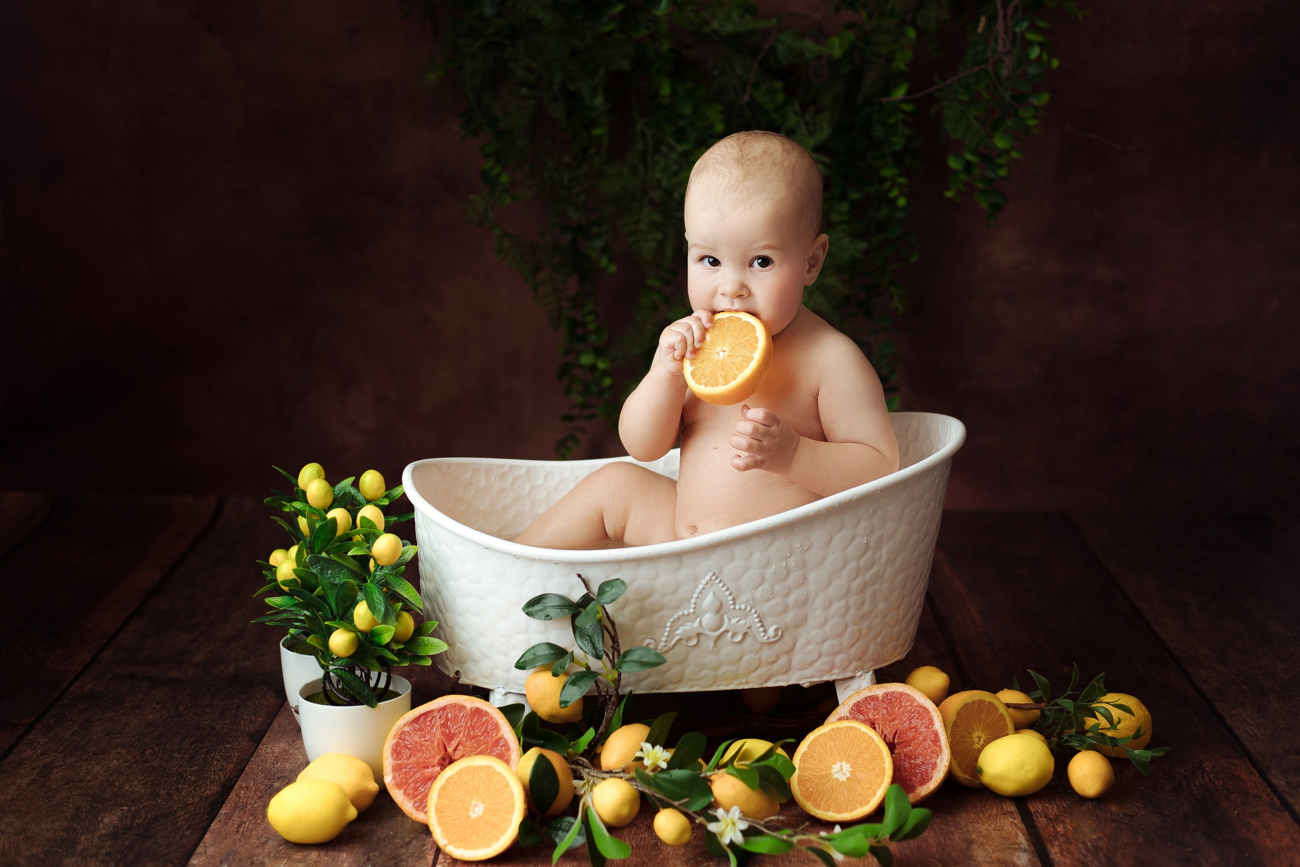 Ванночки. Фотограф беременности, новорожденных Москва. годики под ключ