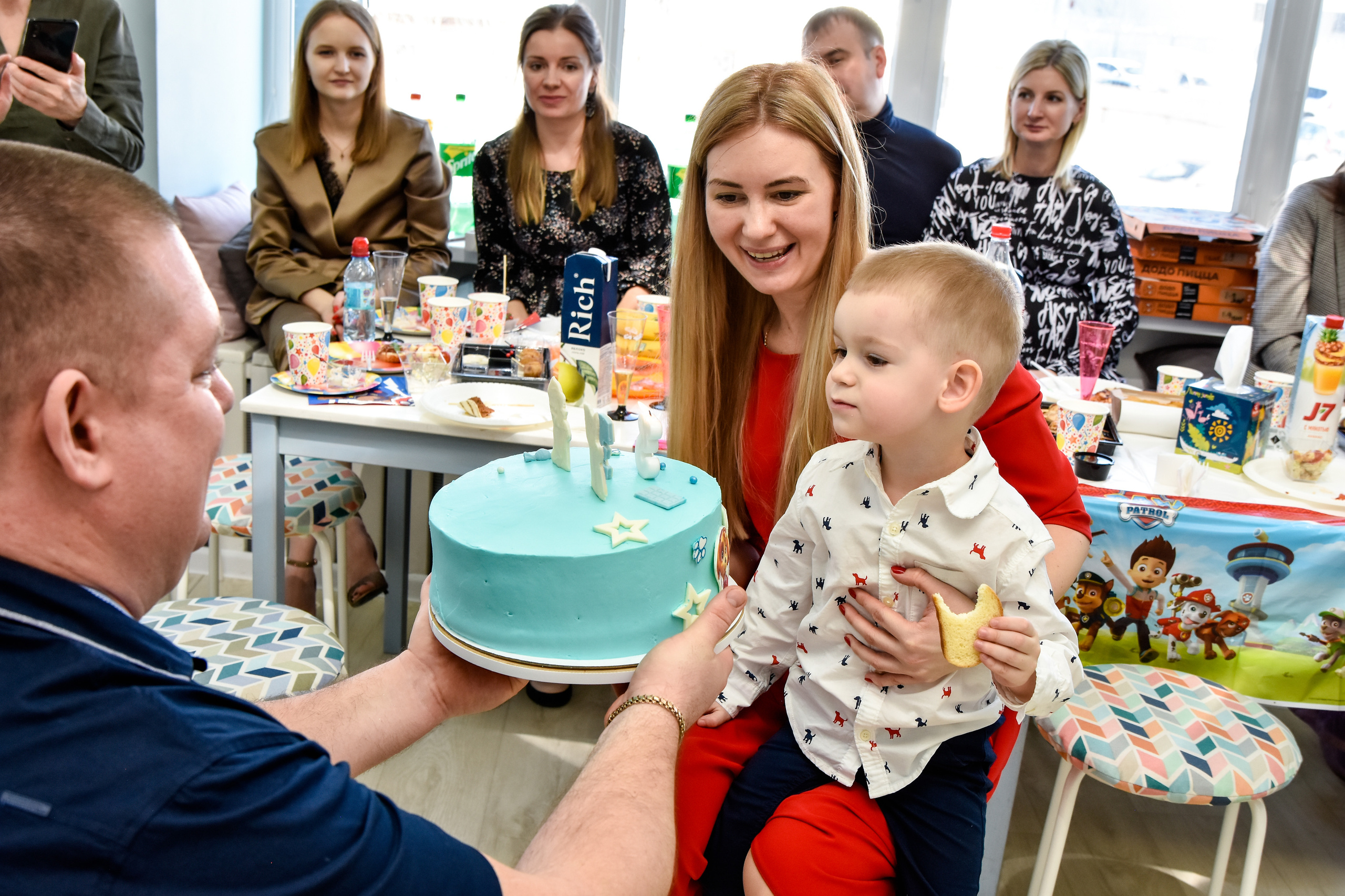 День рождение Сашеньки 3 годика