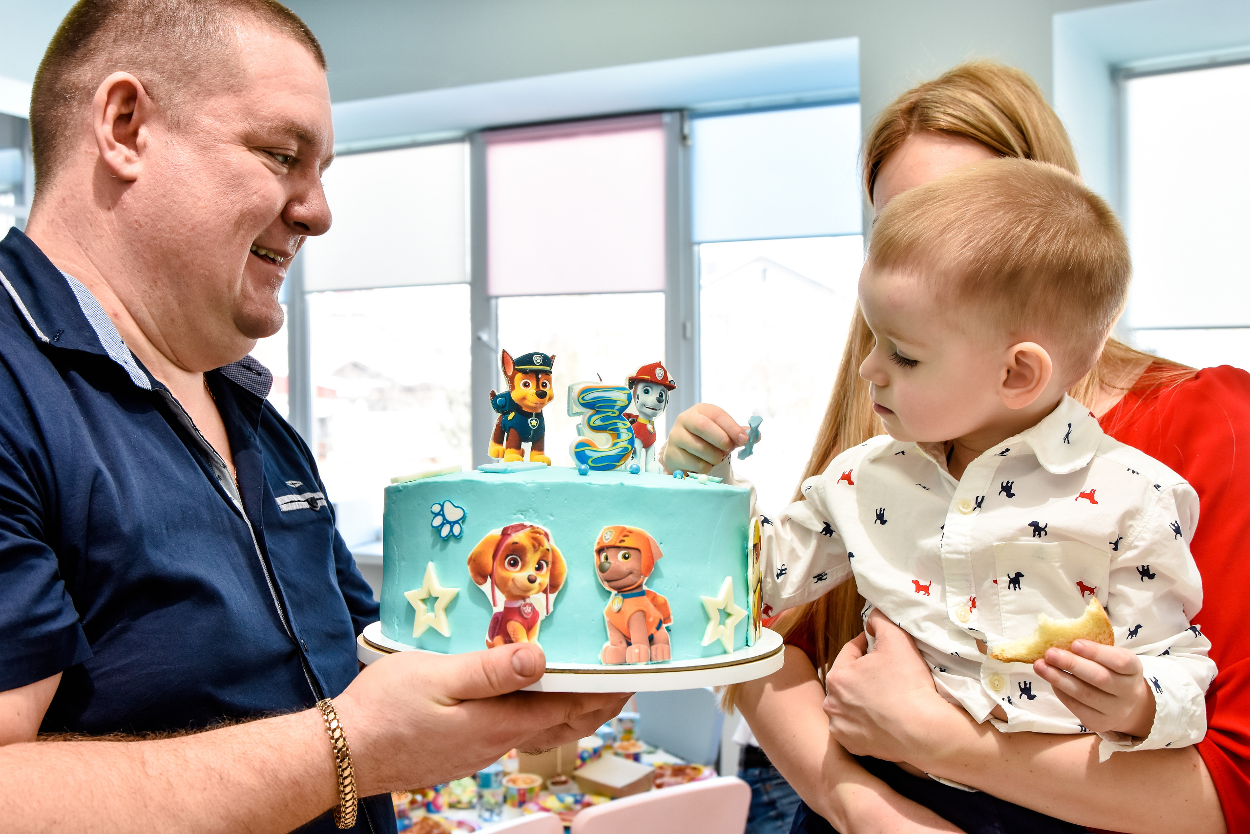 День рождение Сашеньки 3 годика