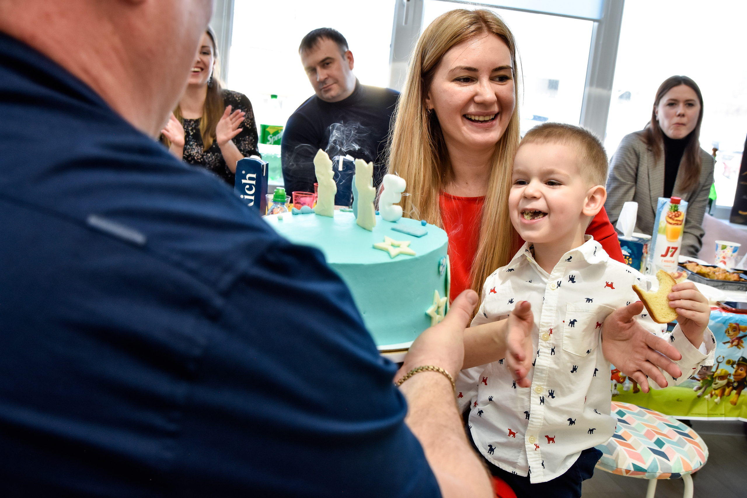 День рождение Сашеньки 3 годика