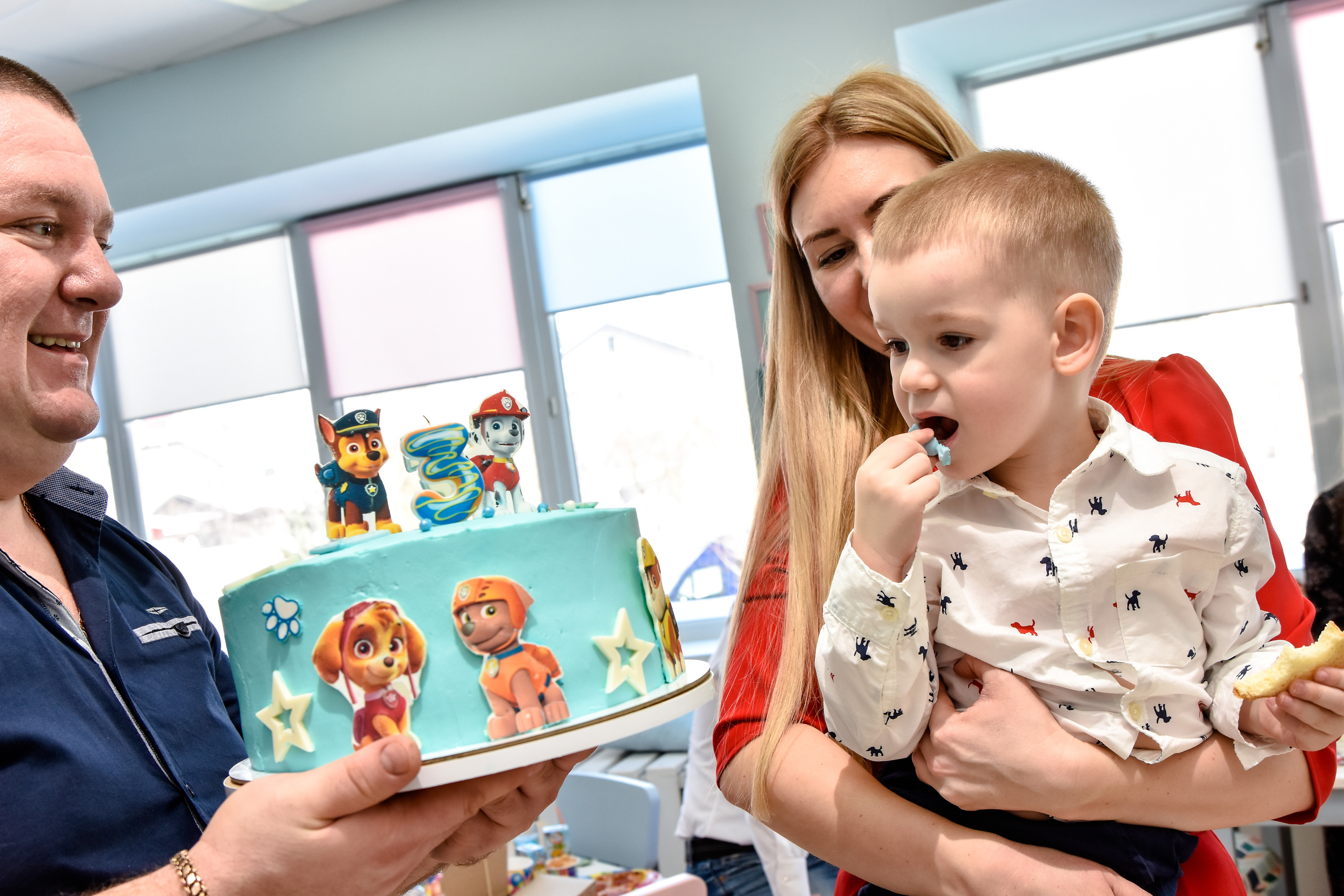 День рождение Сашеньки 3 годика