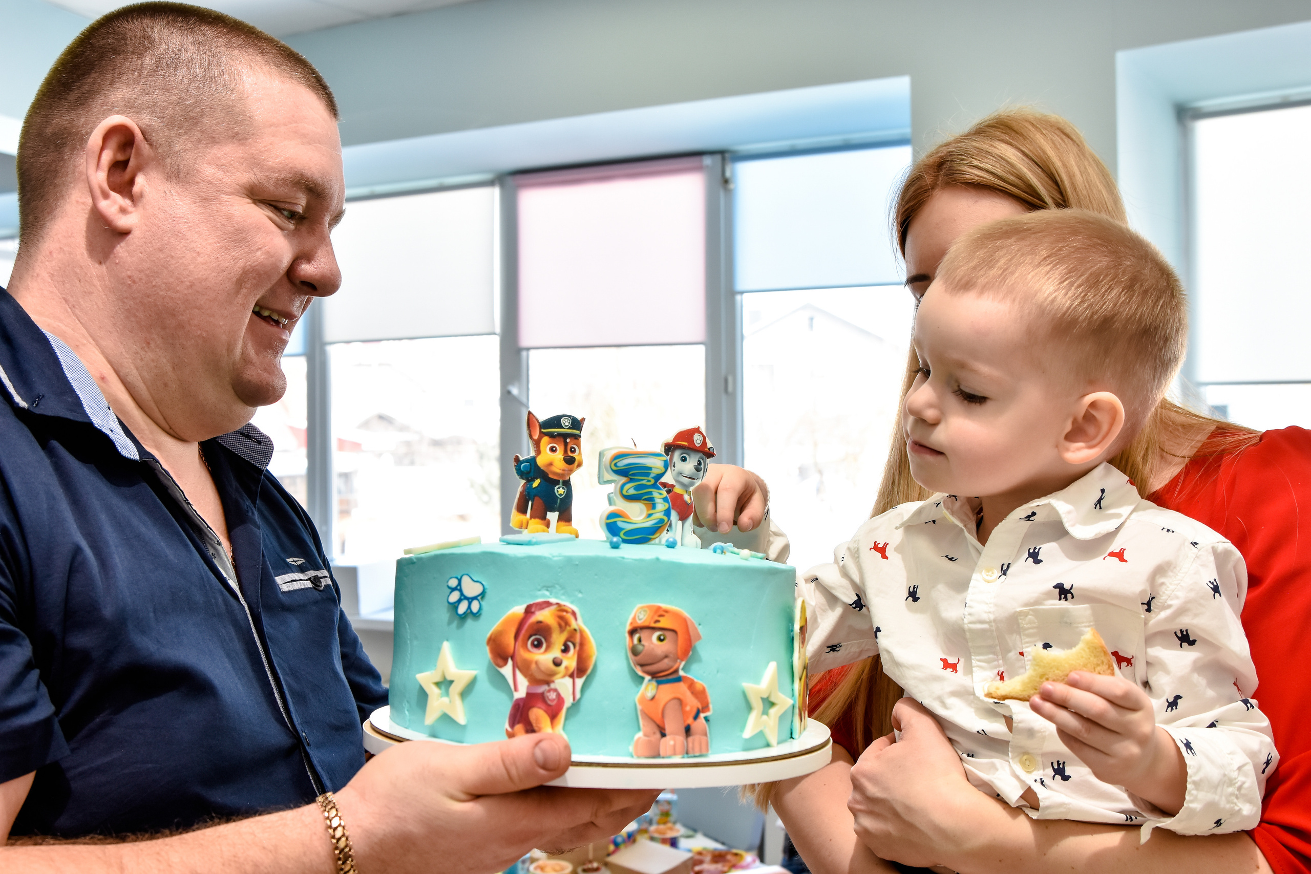 День рождение Сашеньки 3 годика