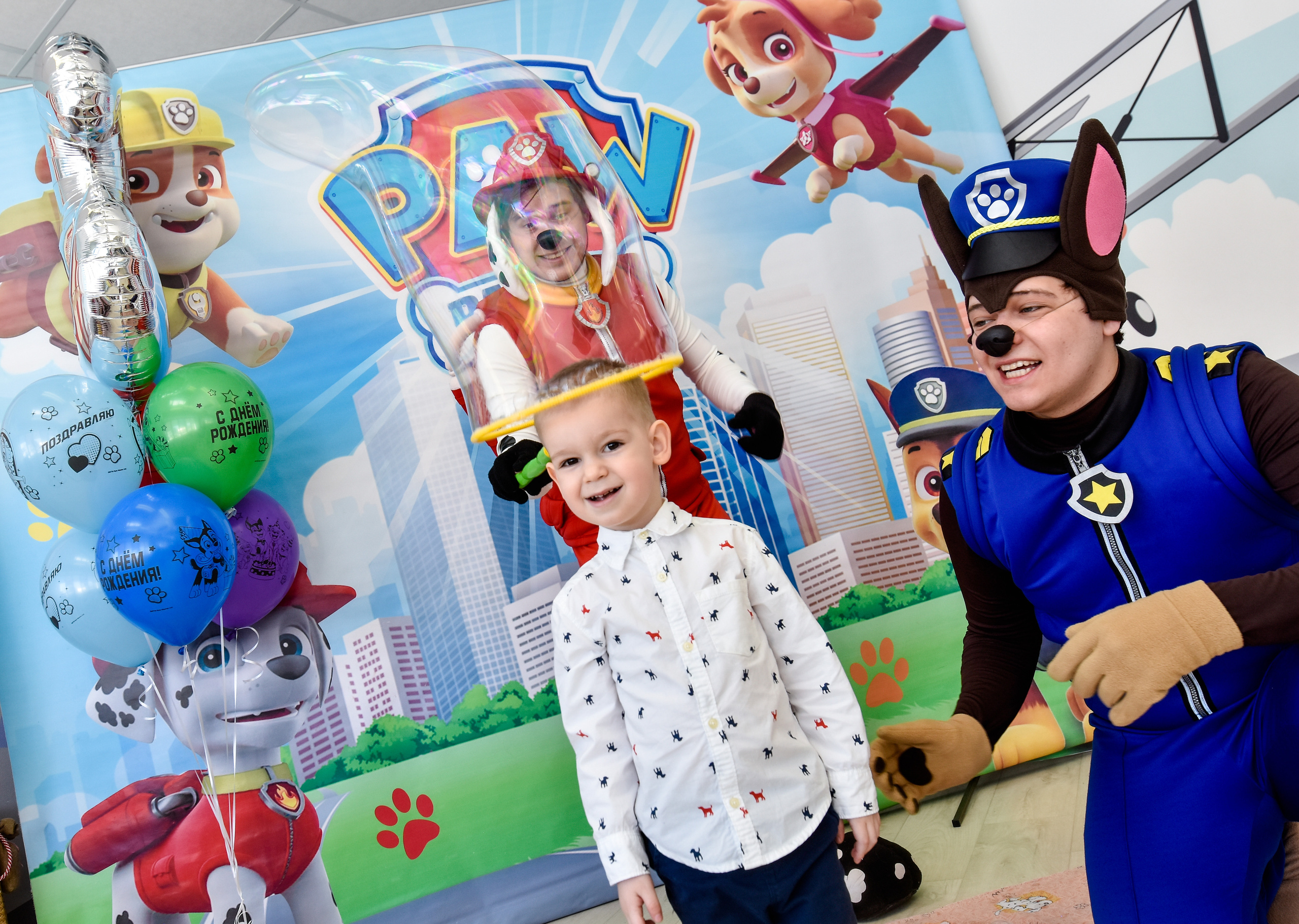 День рождение Сашеньки 3 годика