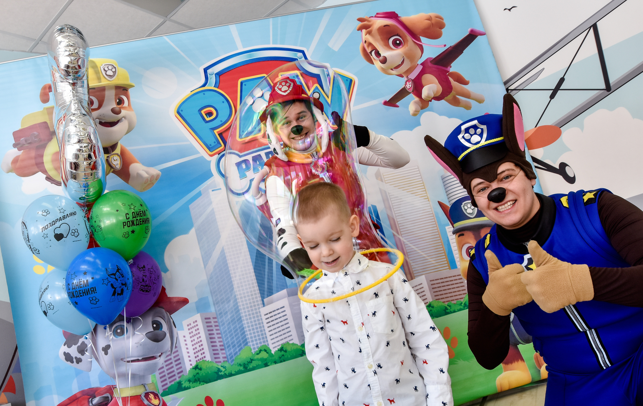 День рождение Сашеньки 3 годика