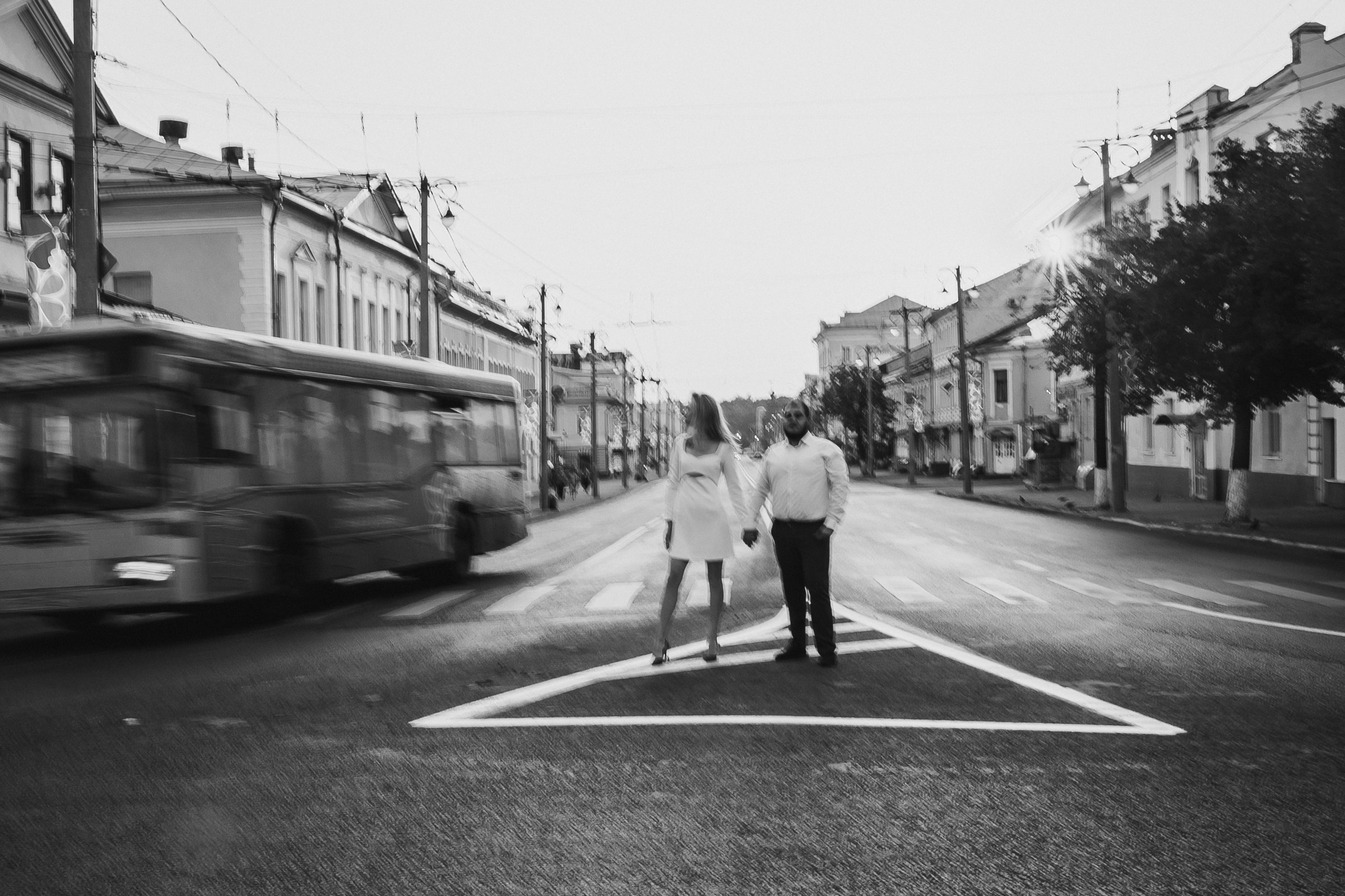 На рассвете в городе. Фотохудожник Гордеева Анна г. Владимир
