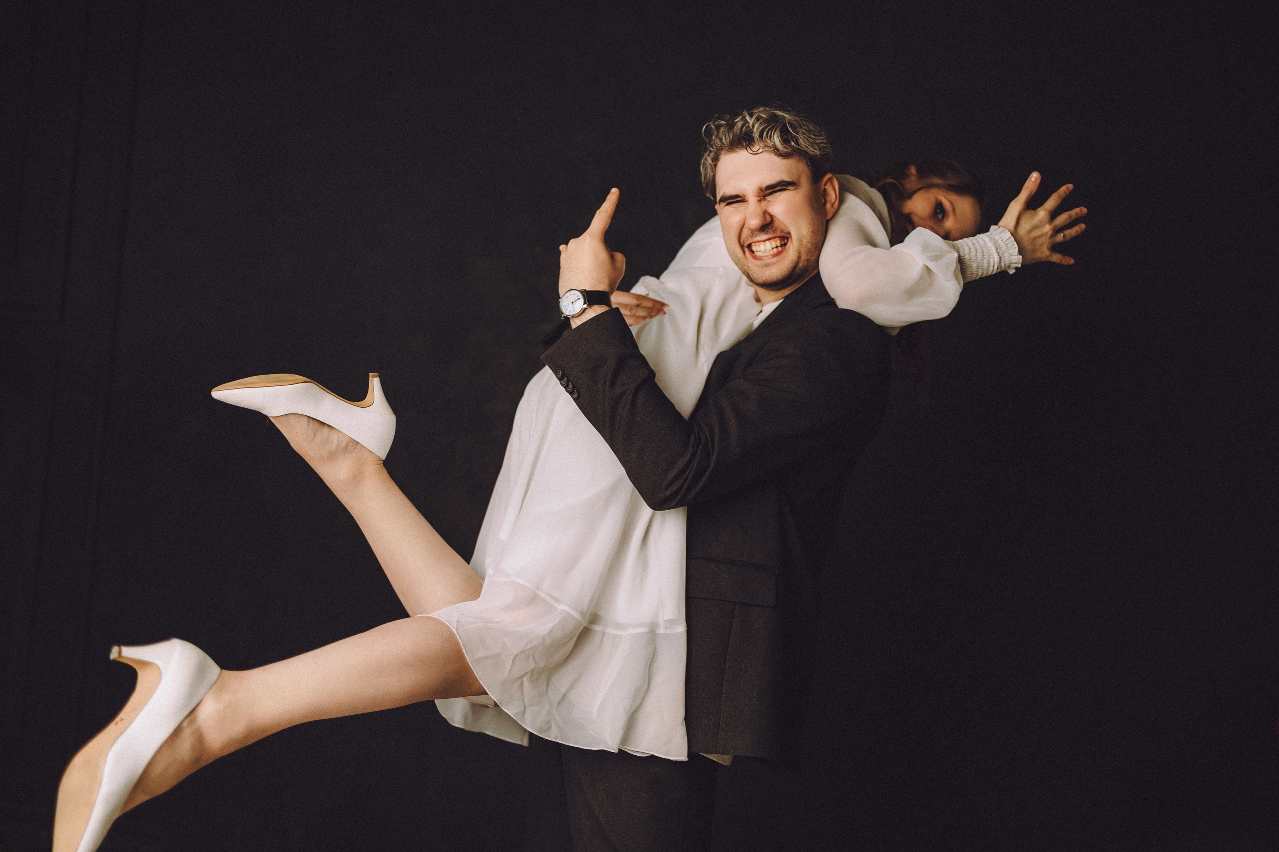 Денис, Василина, Гаврюша и Кнопка