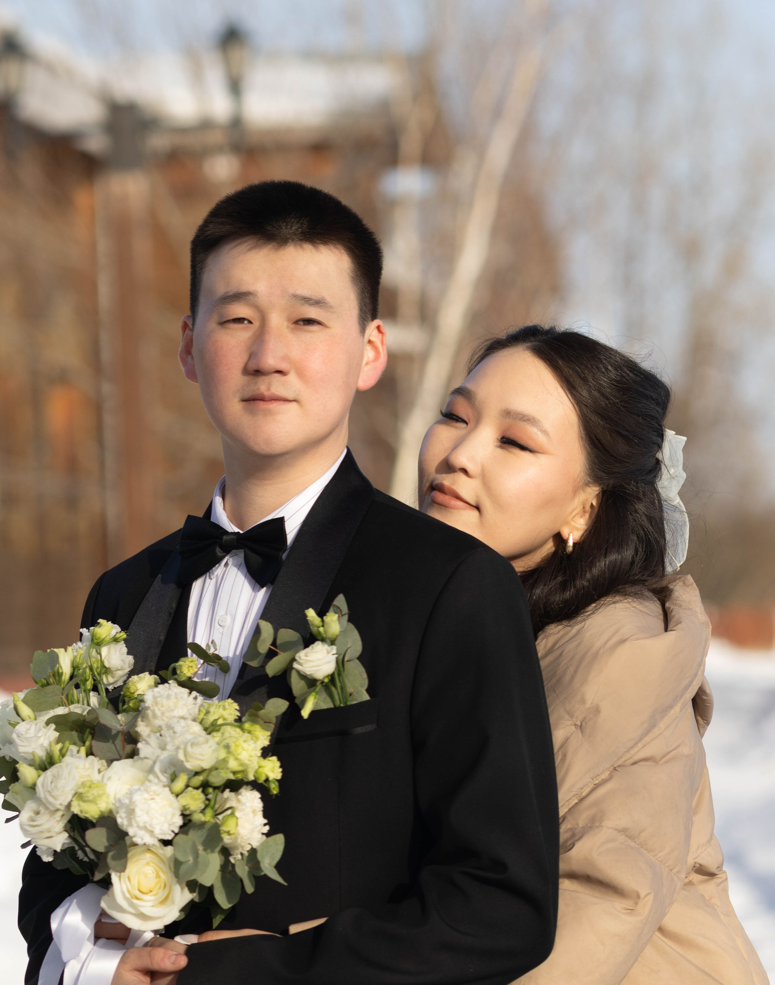 Весенняя регистрация. Фотограф Якутск Зоя Николаева