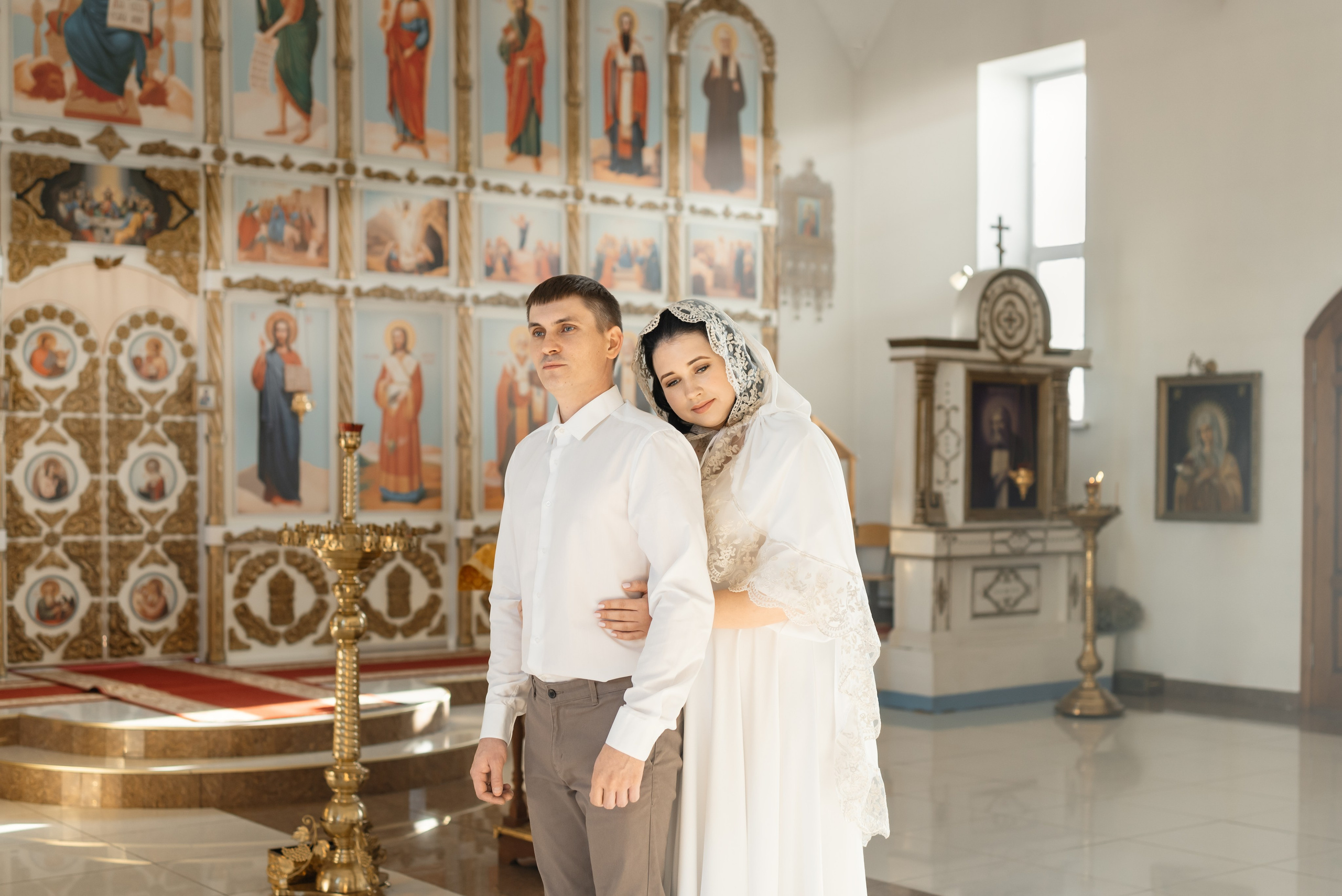 Венчание в храме Благовещения Пресвятой Богородицы. Церковный фотограф на Таинство Крещения и Венчания в Оренбурге и Оренбургской области Екатерина Белкина
