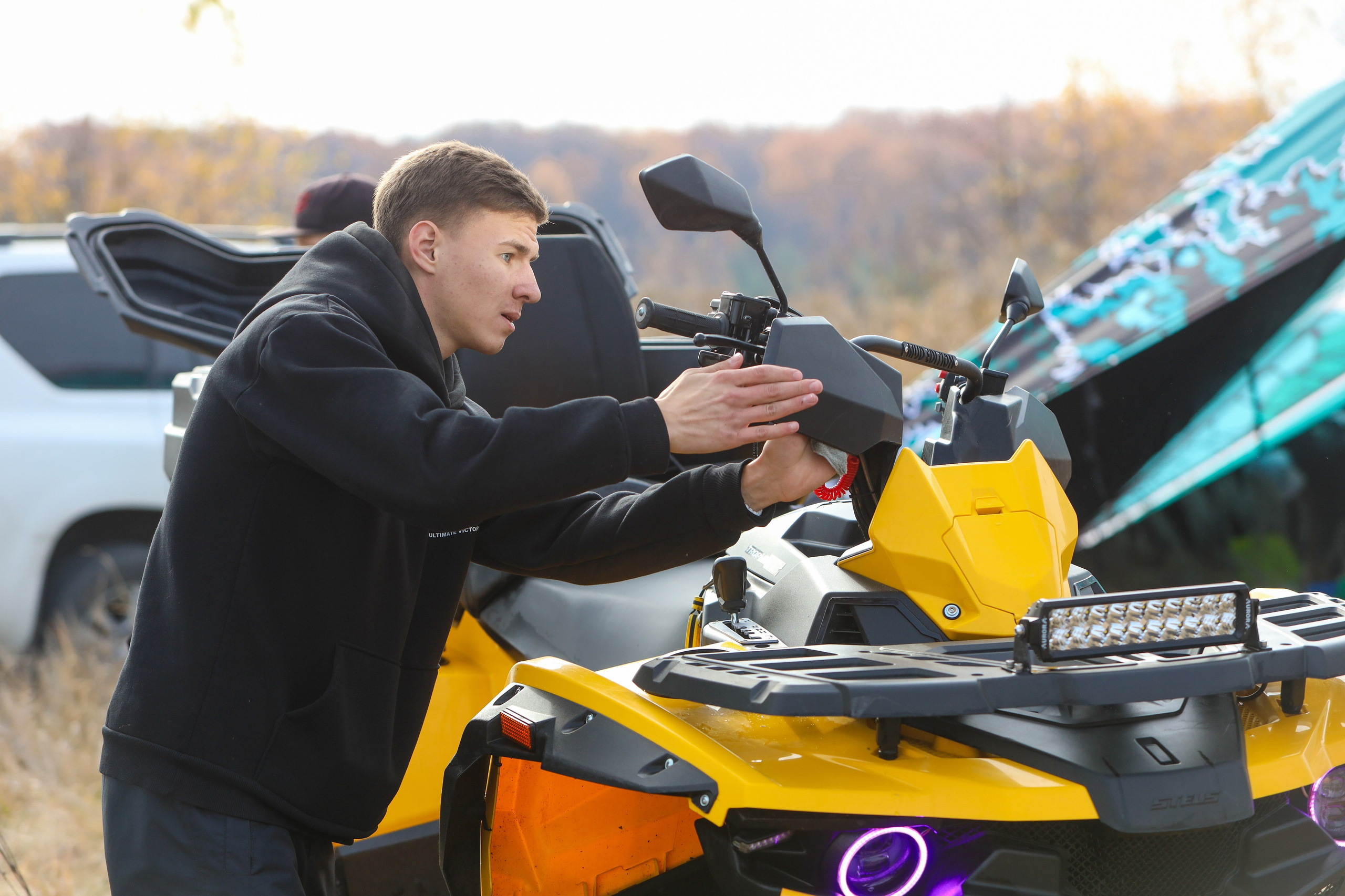 Гонки на квадроциклах Грязевое кольцо. Спортивный фотограф в Самаре