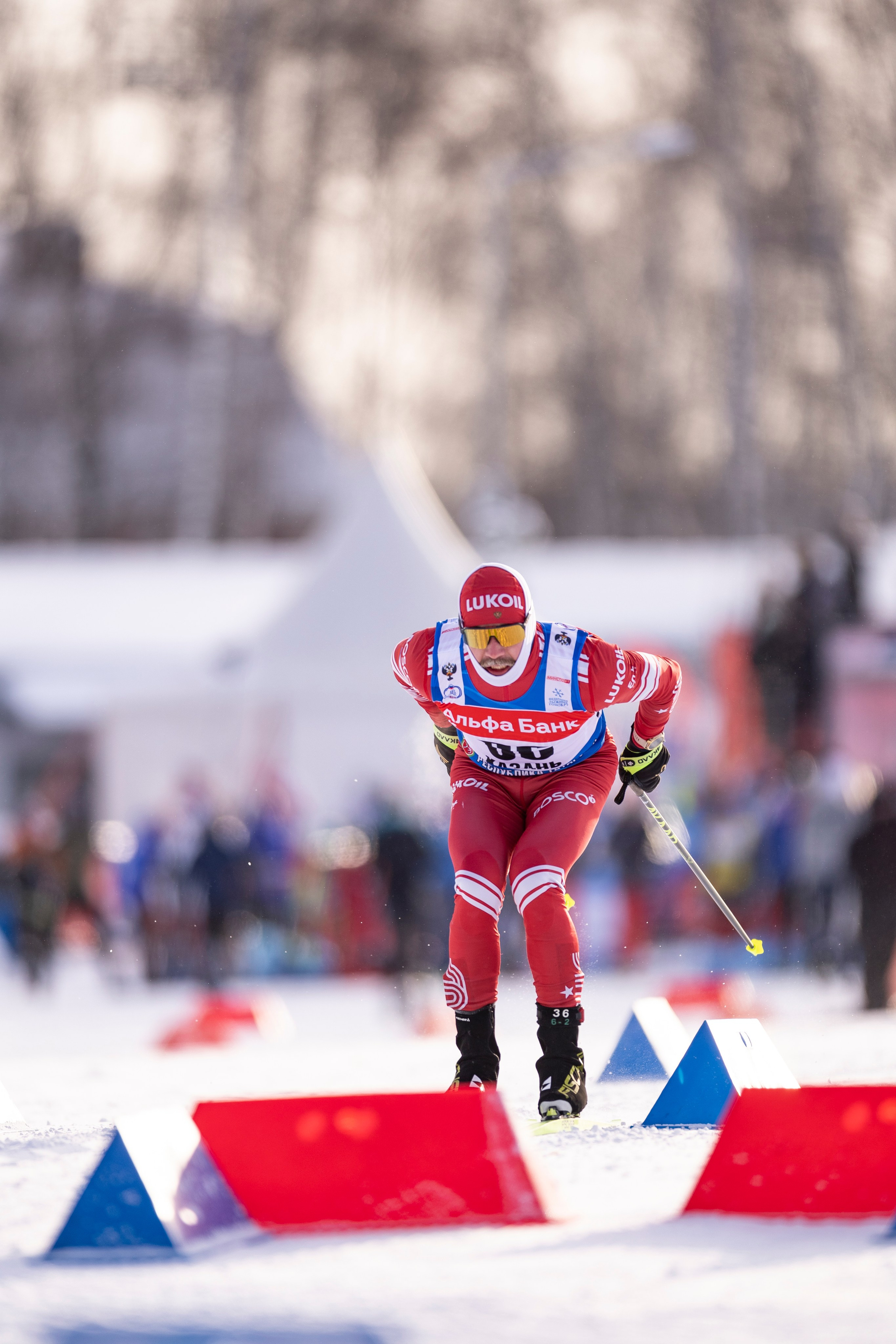 Кубок России по лыжным гонкам 2024. Спринт, мужчины. Спортивный репортажный фотограф Казань Нафис Сиразетдинов