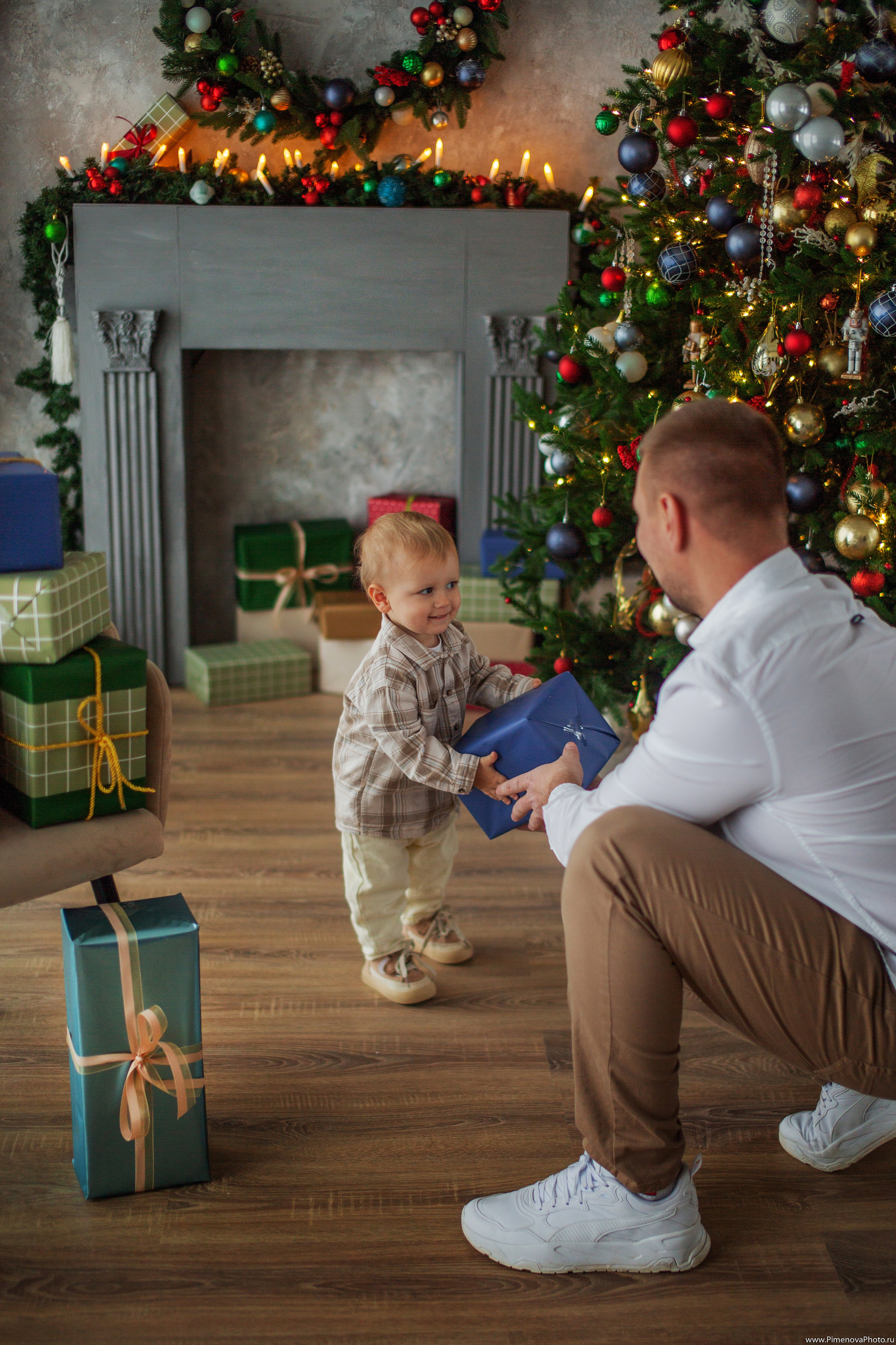 Новогодняя сказка Маркуса, 2024. Семейный и детский фотограф в Петрозаводске