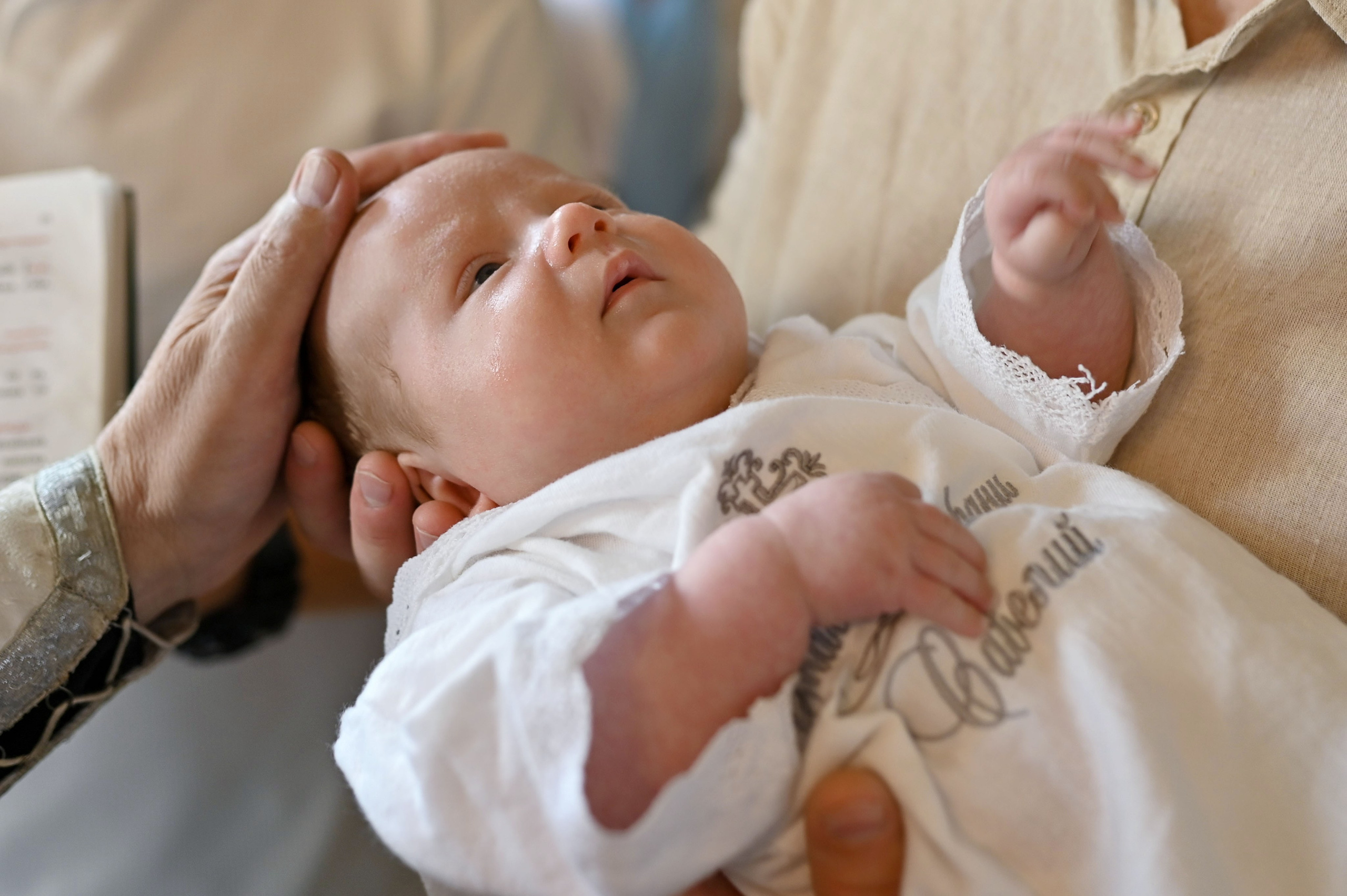 Крещение Савелия. Семейный фотограф в г. Воскресенск Наталия Молева