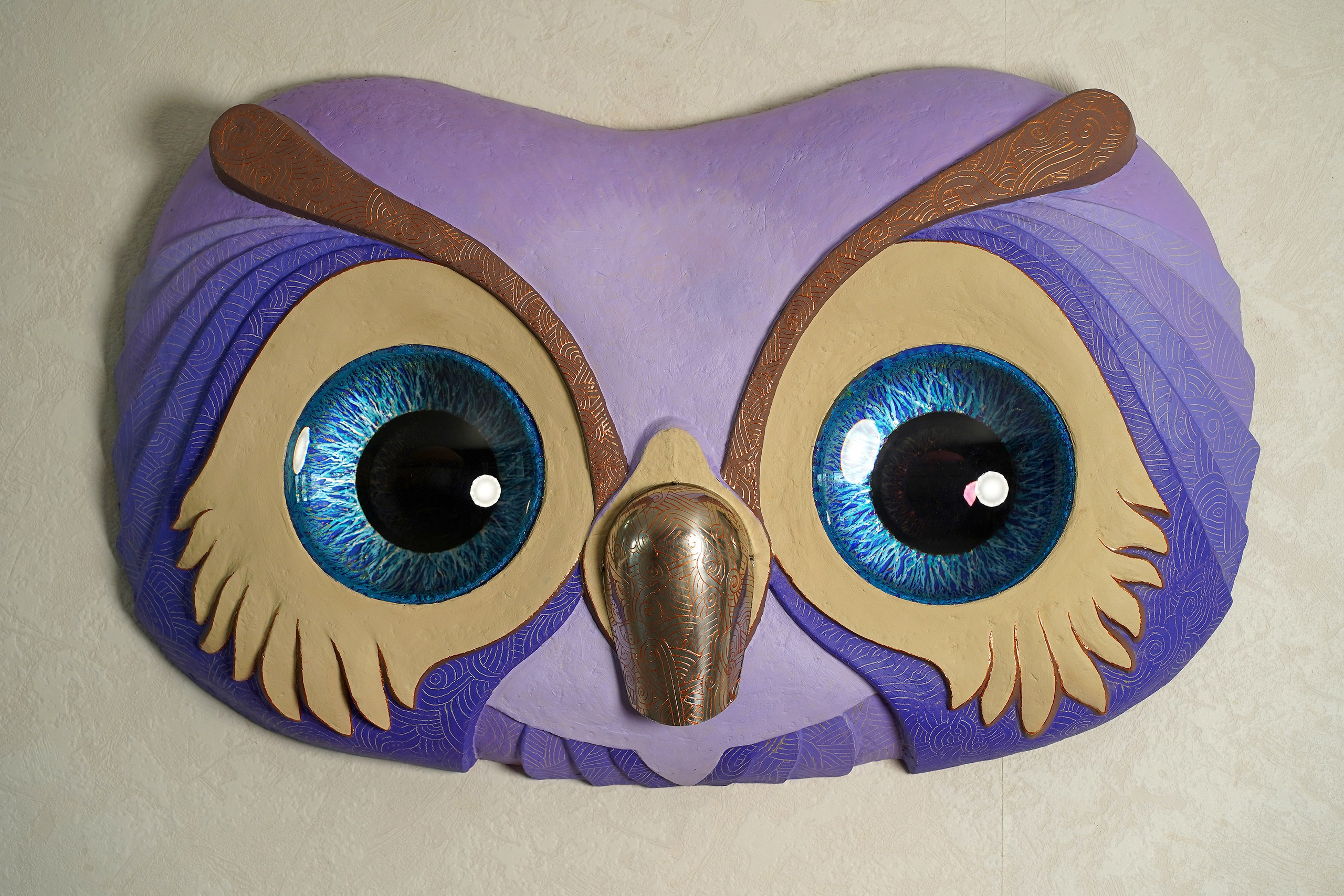 Мудрая сова. Скульптор в Екатеринбурге Лобанов Сергей