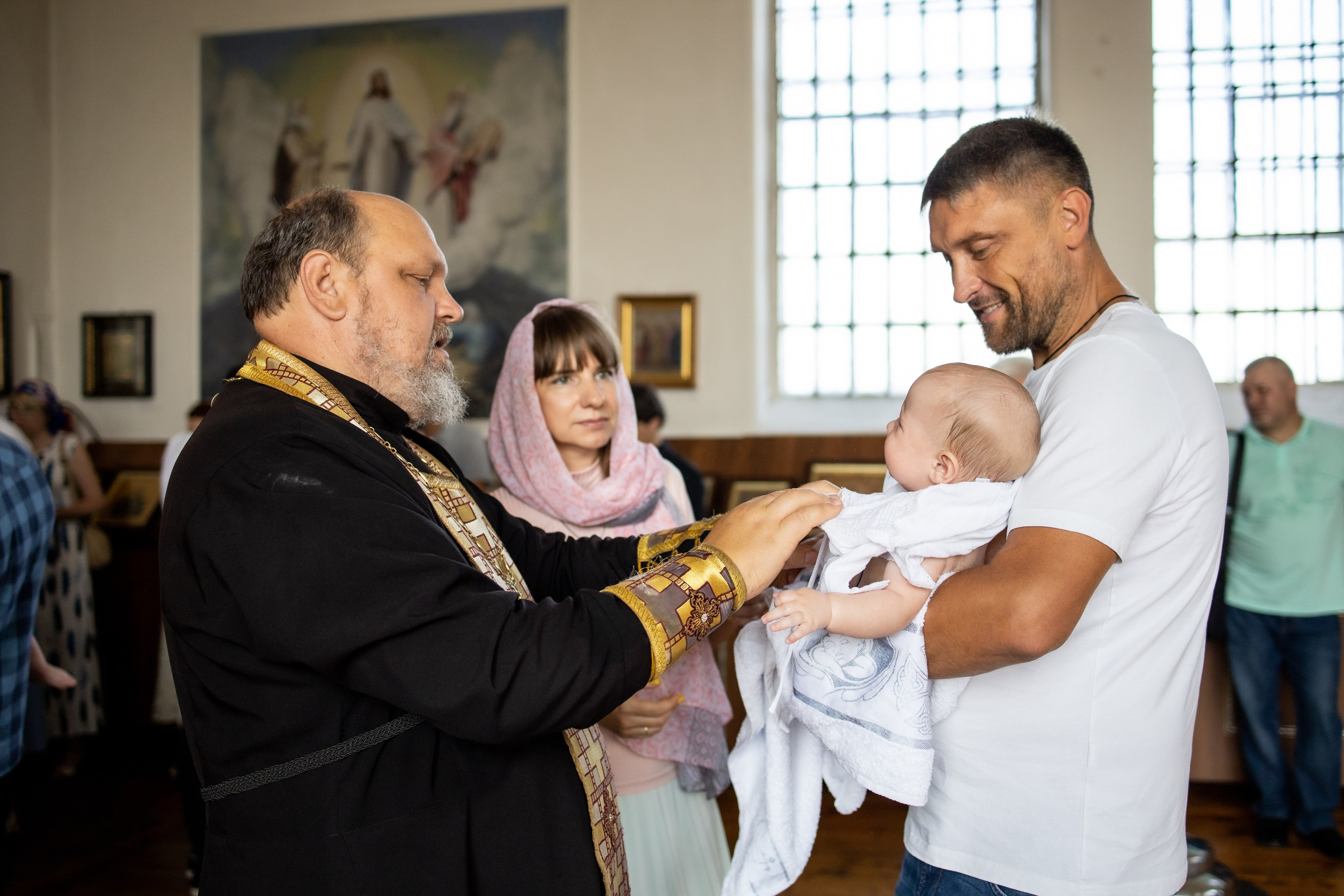 Крещение Вовочки. Фотограф Надежда Лукьянова