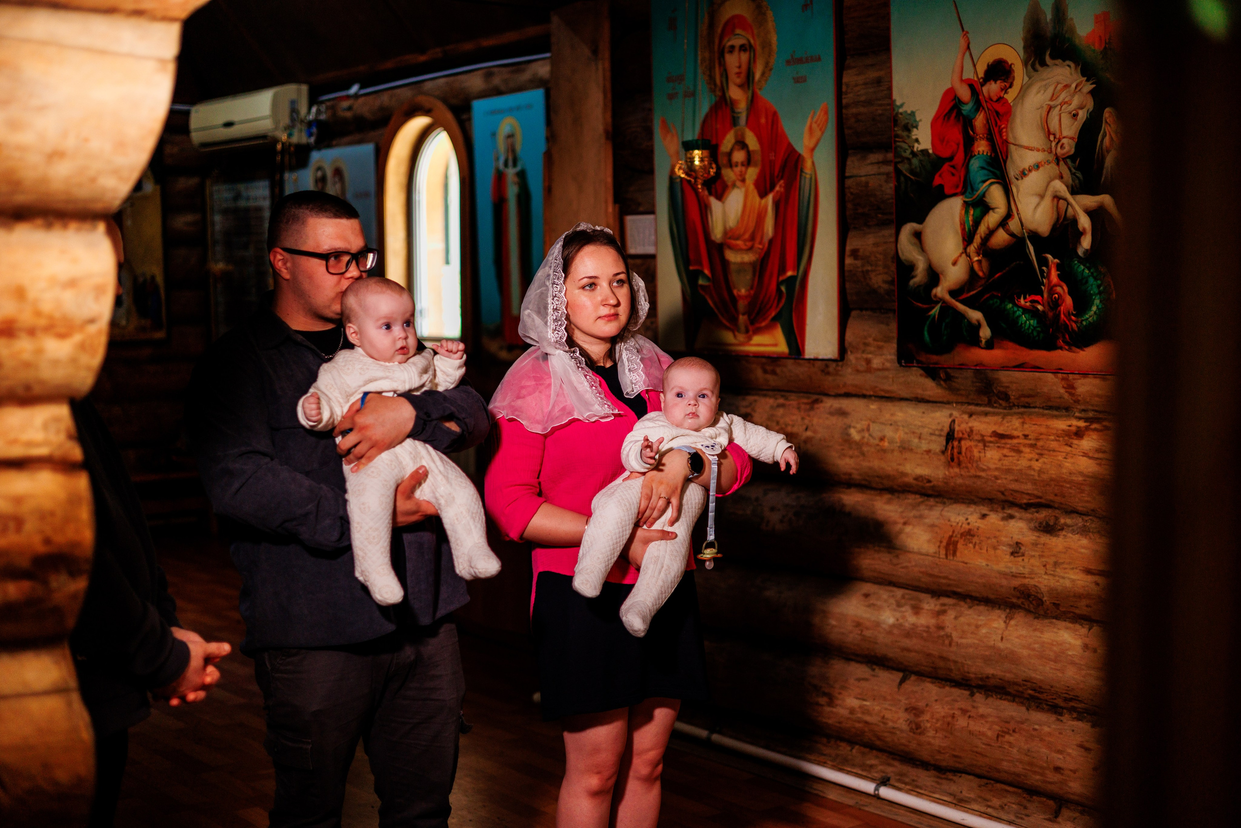 Крещение близняшек. Свадебный и семейный фотограф в Армавире